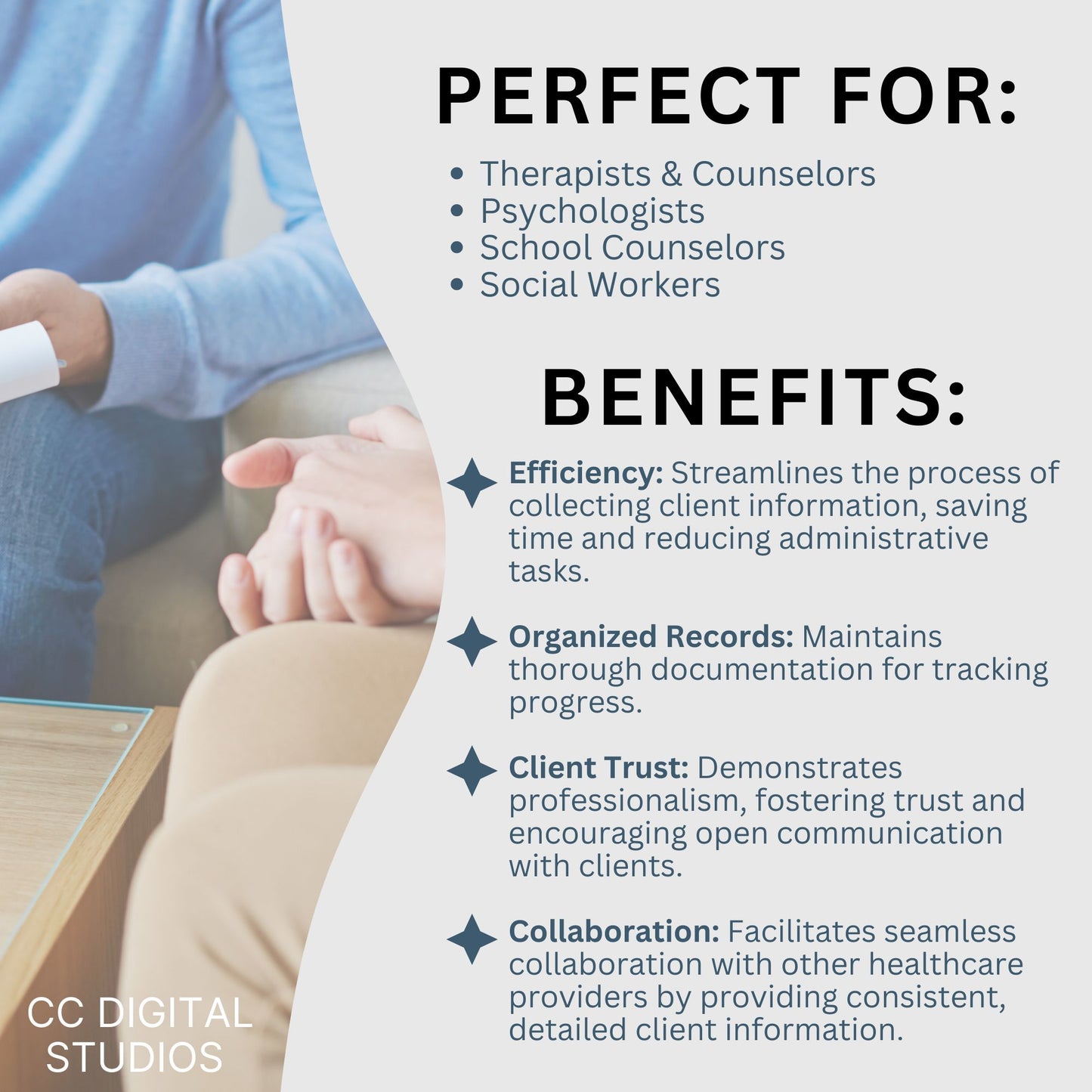 Adult Client Intake Template for Mental Health Practitioners: Streamline Workflow