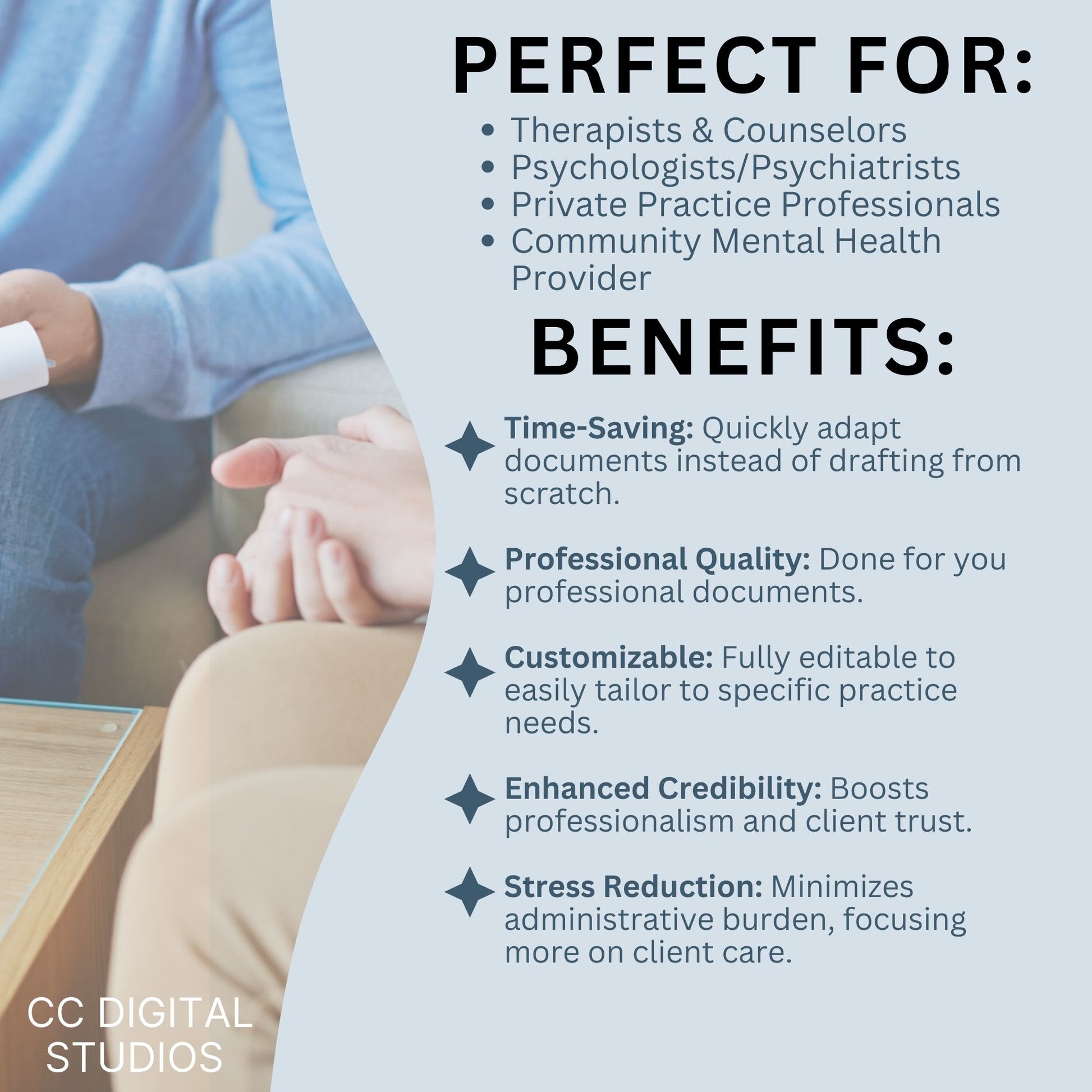 Billing Payment Form for Counseling Office, Editable WORD Doc, Client Intake Form, Psychologist Office, Therapist Office Documentation