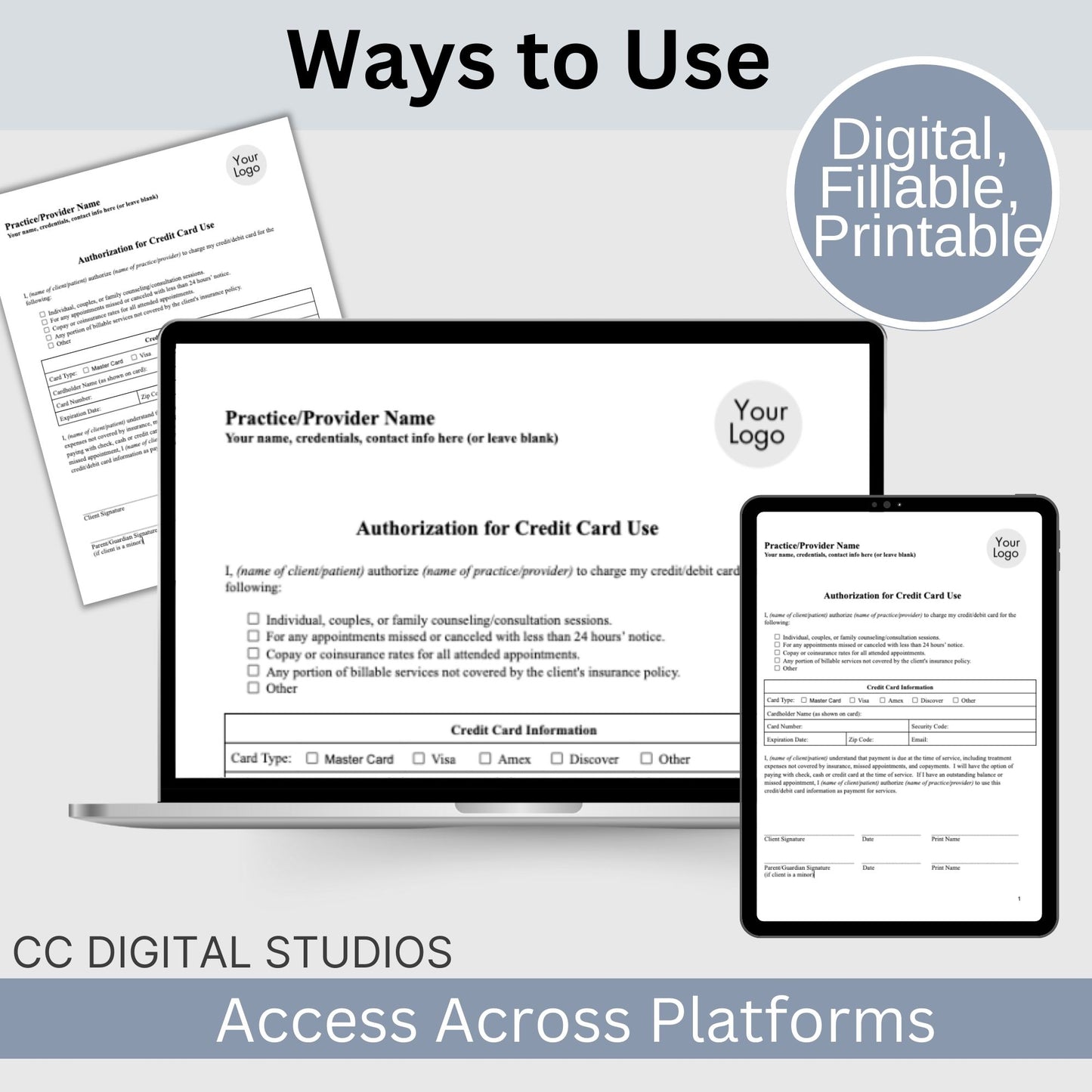 SAVE 35% when you buy our clinical billing bundle for client billing! Set your private practice up for success with billing/invoicing and insurance tools. Professional therapist office billing forms with easy to use Google Doc templates.
