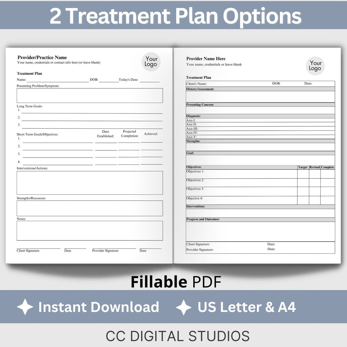 Clinician Documentation Bundle, SAVE 25%, Progress Notes, Client Intake, Treatment Plans, Biopsychosocial Assessment, FREE Discharge Note