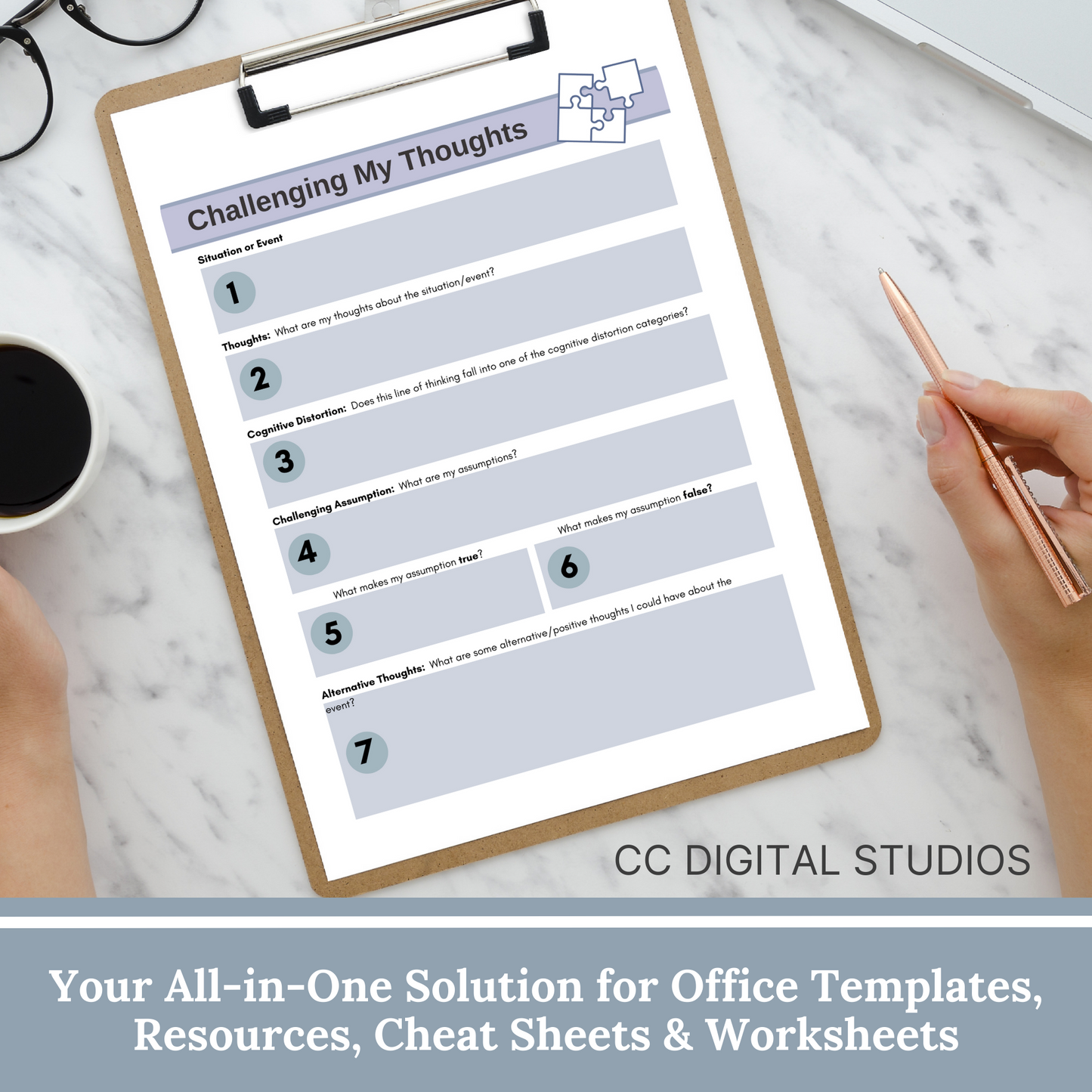 cognitive distortion therapy worksheets are designed to help you gain insight into and challenge your thinking patterns. Crafted to guide you through the process of identifying and addressing specific cognitive distortions