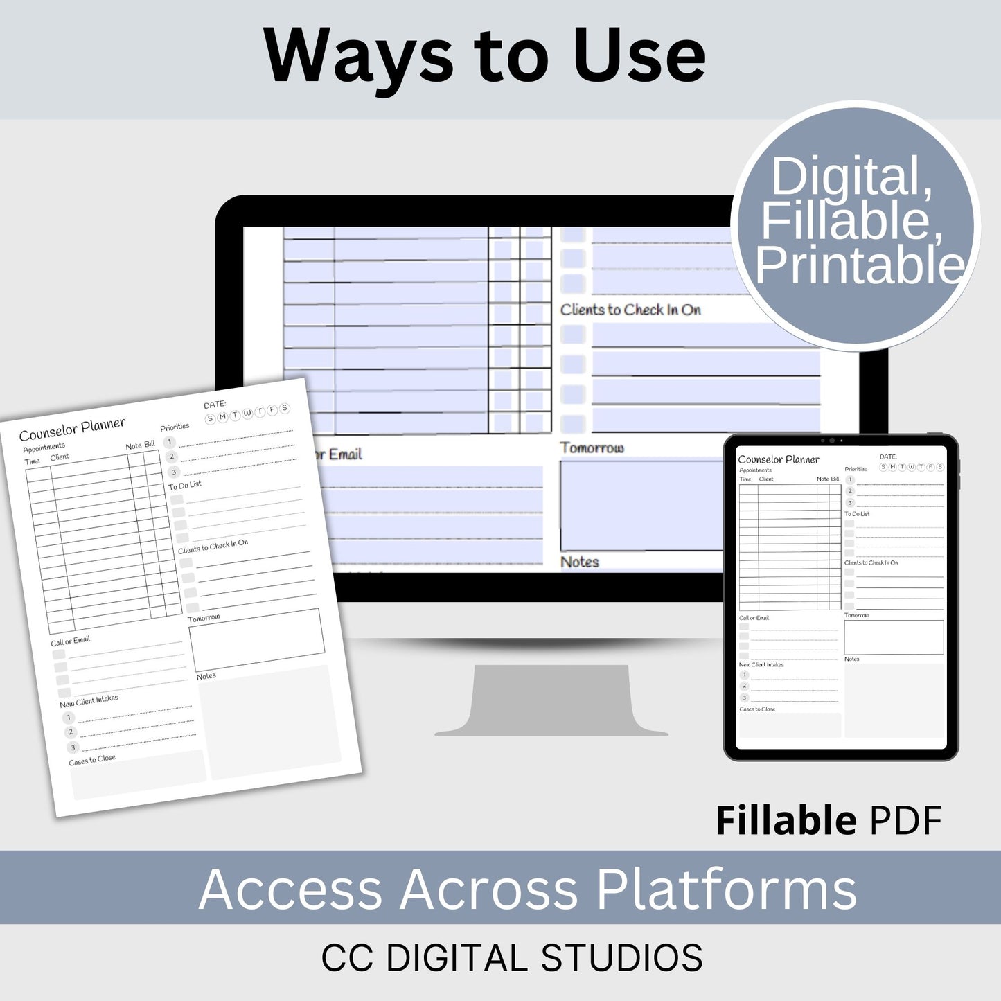 Counselor Daily Appointment Planner