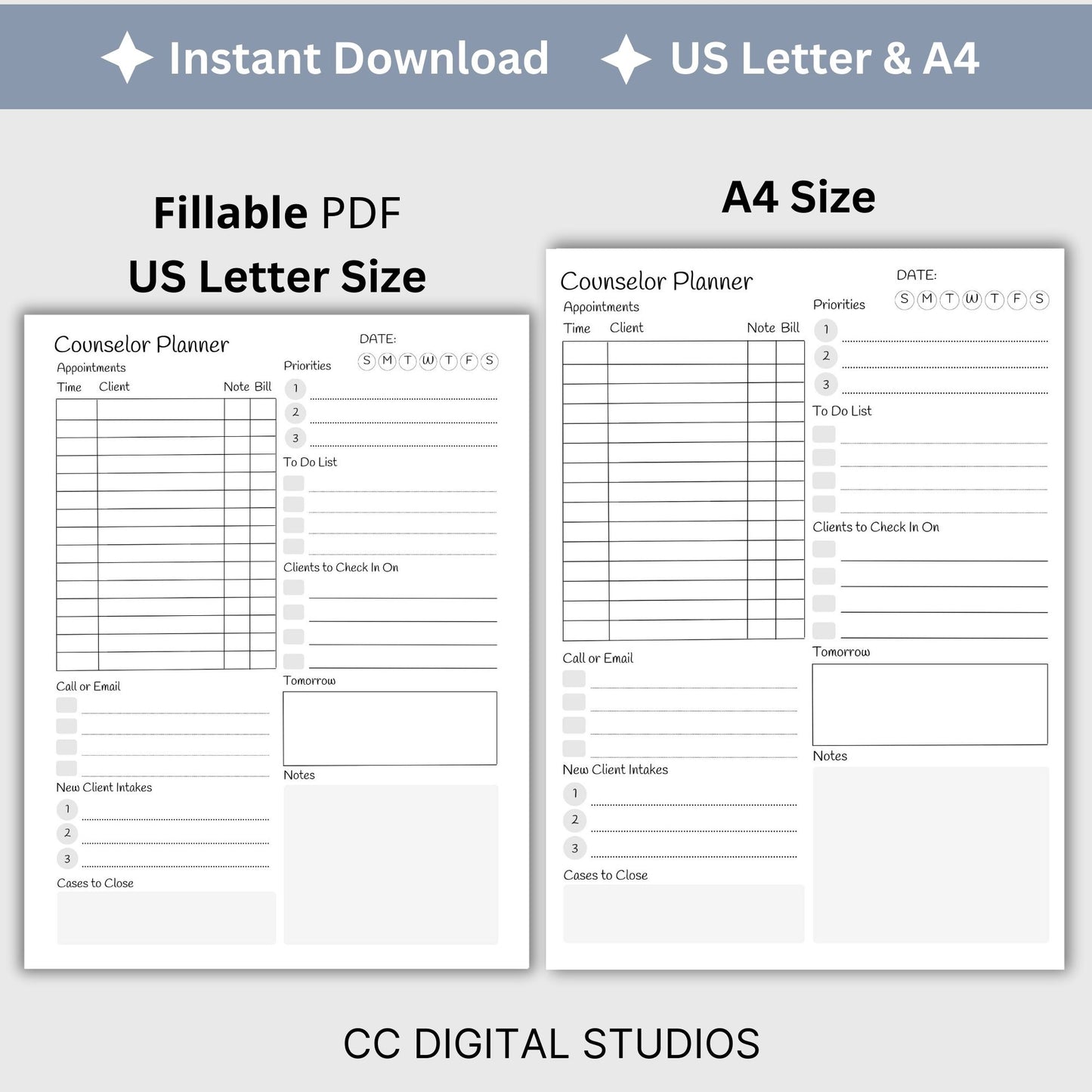 Counselor Daily Appointment Planner