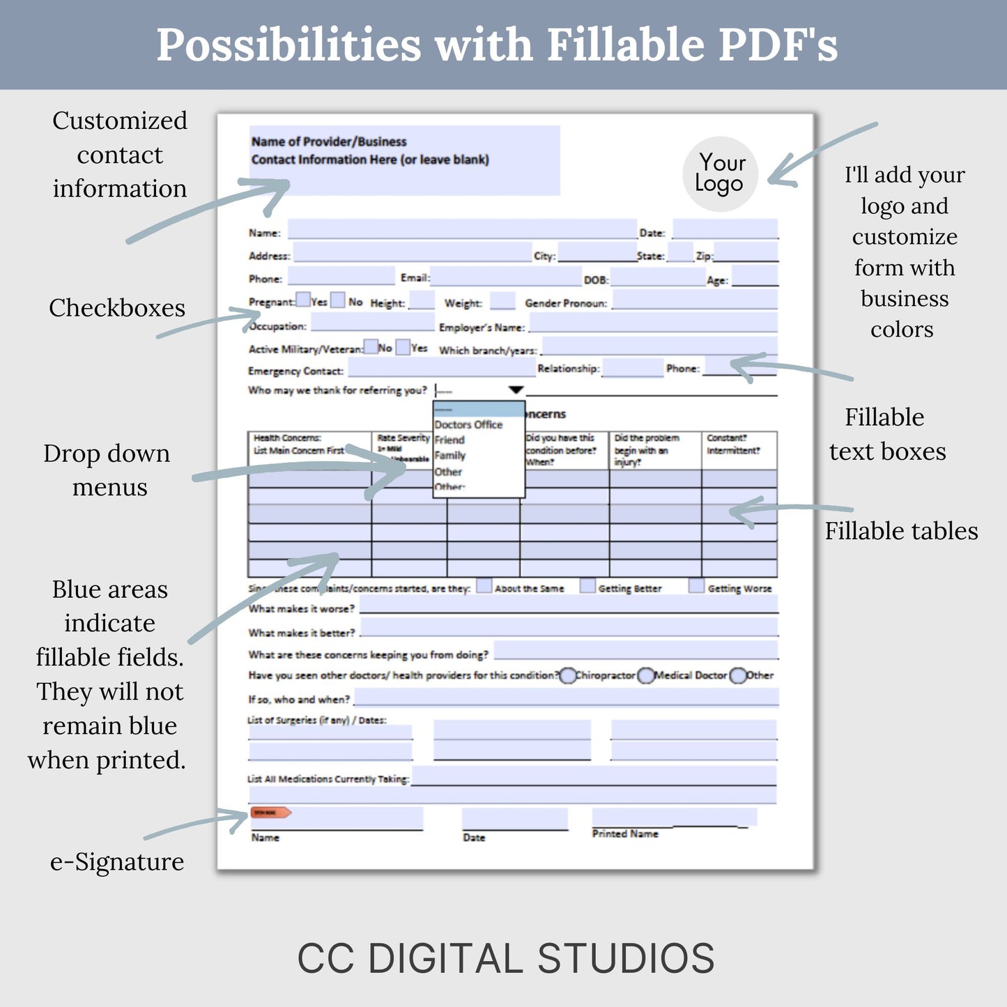 Custom Template Design: Single Page