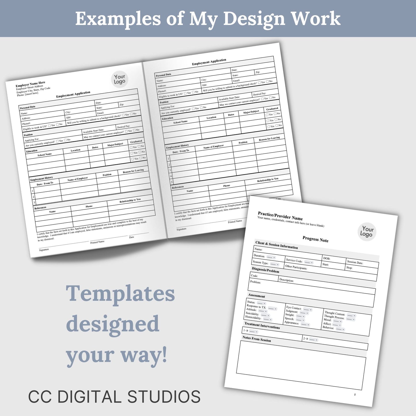 Custom Template Design: Premium Package
