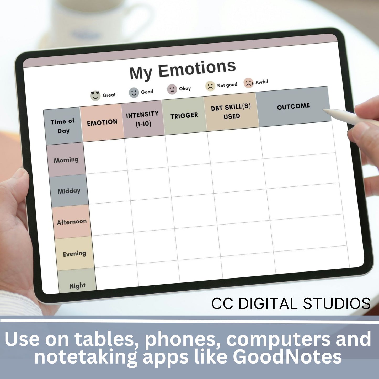 DBT skills worksheets, designed for mental health professionals and individuals seeking effective coping strategies. Practical DBT cheat sheets and skills diary to track progress in Dialectical Behavior Therapy.