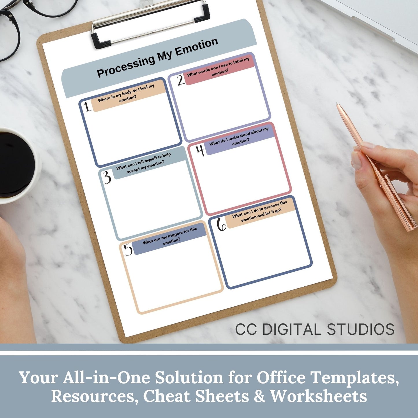 emotion wheel and therapy worksheets for personal growth and client support. Perfect for therapists, school counselors, and individuals, these tools include a FREE feelings wheels, 11 pages of information & feelings lists and 3 worksheets.