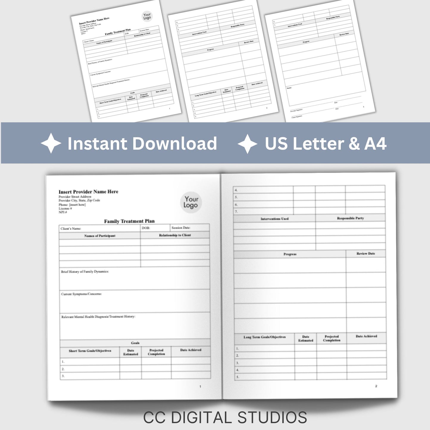Treatment plan for family therapy sessions. With this template, you'll have a clear and organized way to create family treatment plans that are evidence-based and comprehensive.