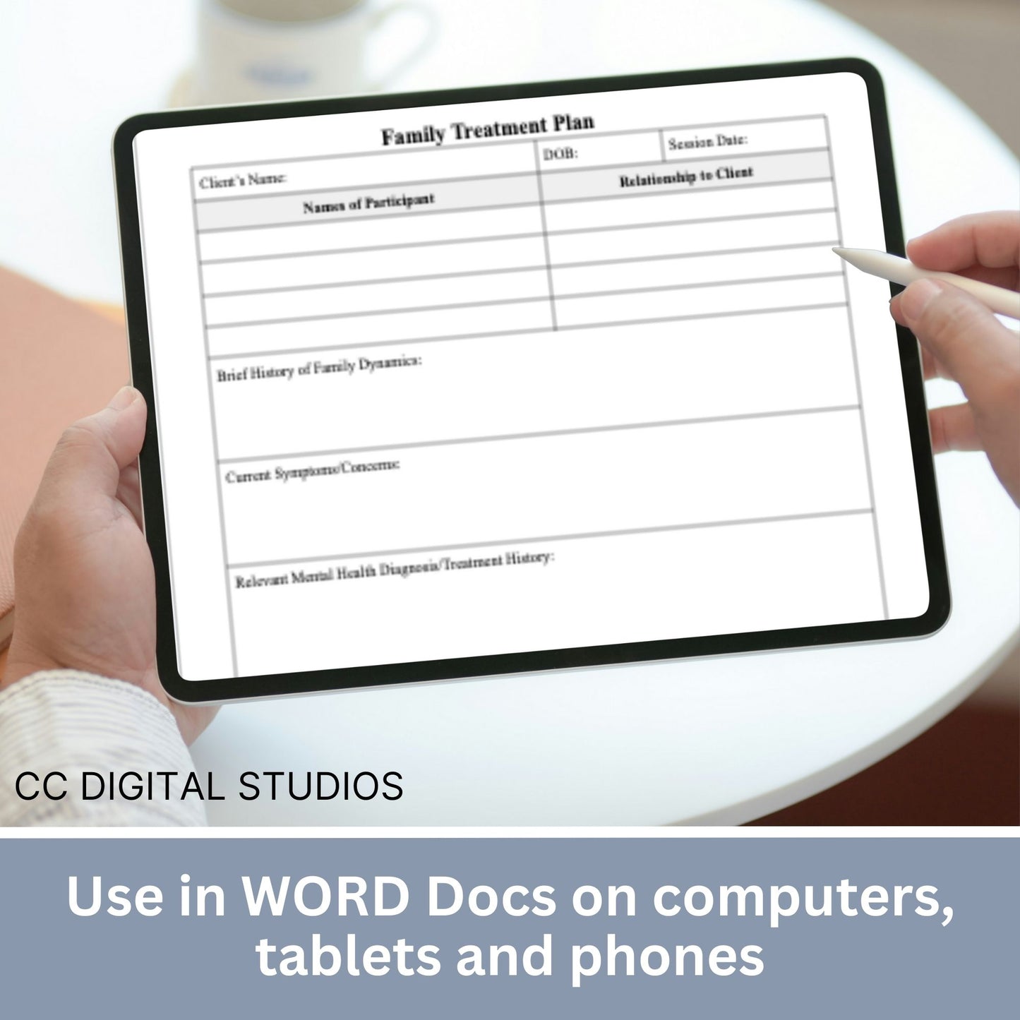 Treatment plan for family therapy sessions. With this template, you'll have a clear and organized way to create family treatment plans that are evidence-based and comprehensive.