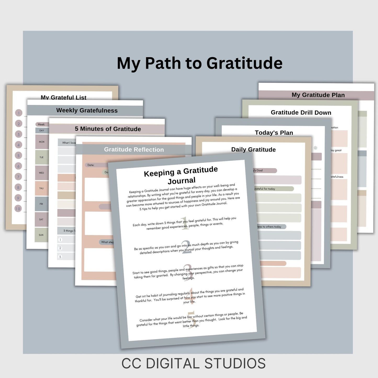 Gratitude Journal, designed to help you explore your feelings and cultivate a positive mindset. Gratitude Journal With Journal Prompts, Gratitude Worksheets for Self Care Planner, Wellness Journal Self Reflection, Positive Thinking