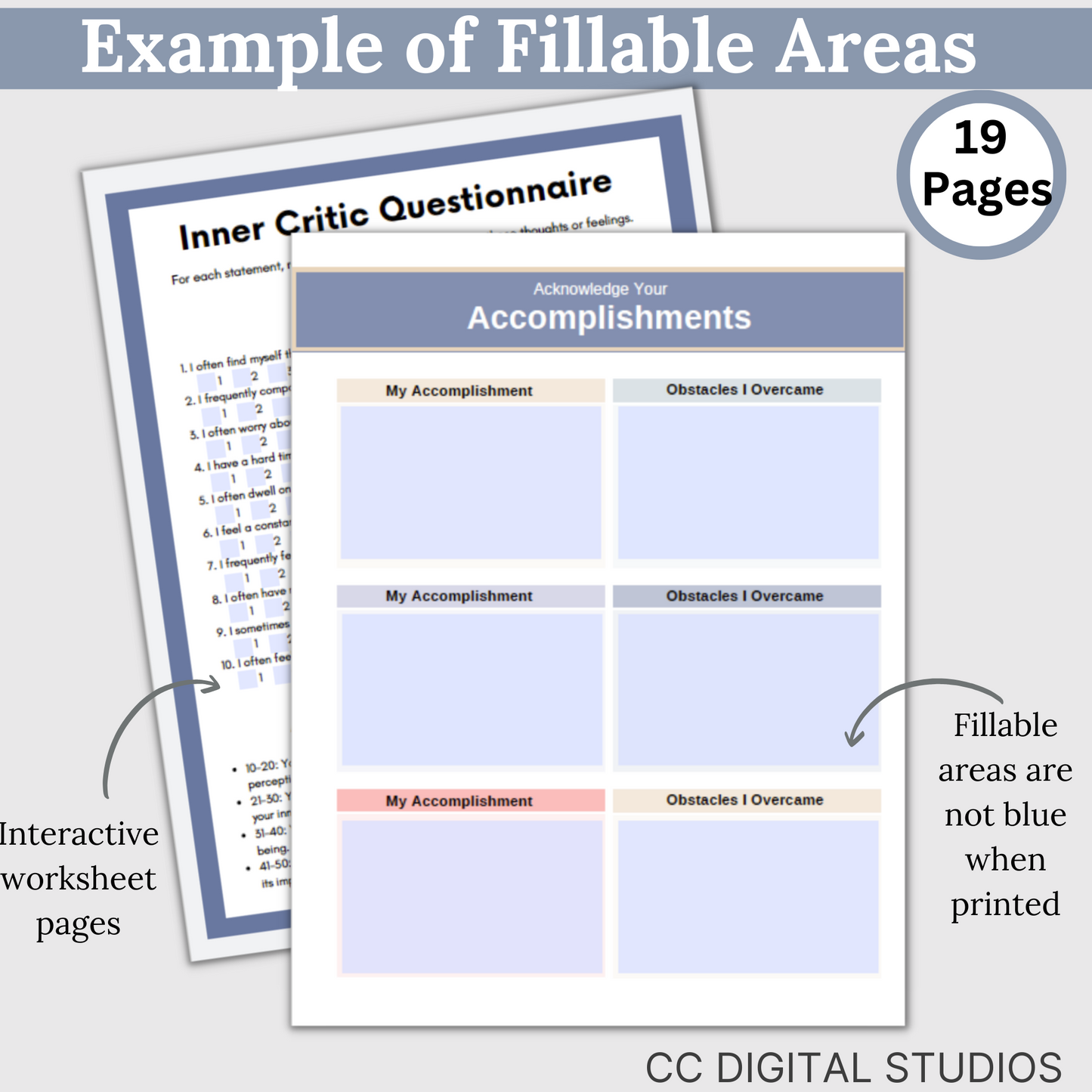Inner Critic therapy resources, rooted in CBT, empower you to silence your inner critic, boost self-esteem, and foster self-compassion. Counseling office therapy resources