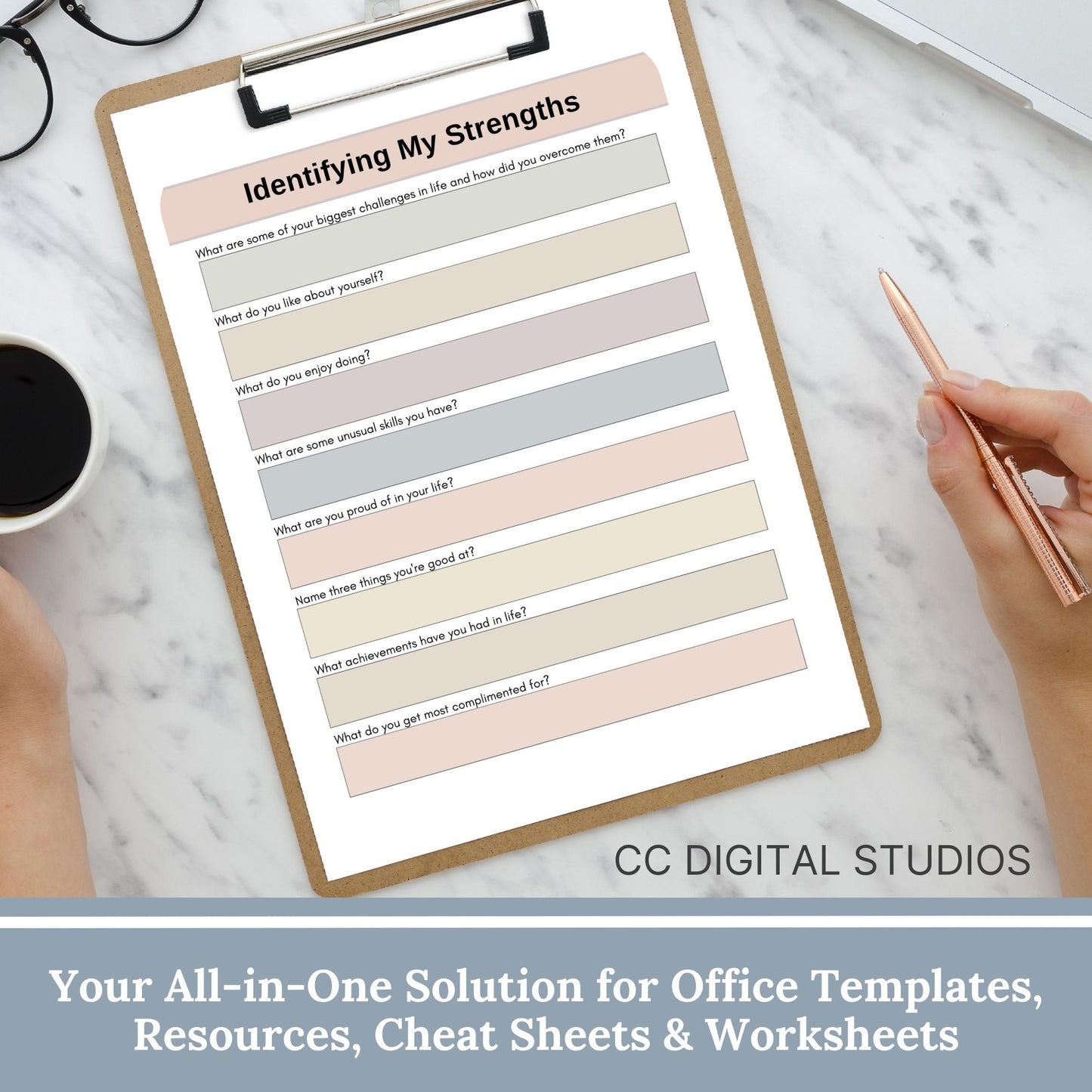 Inner Strength Worksheets - the perfect therapy resource for fostering personal growth! These therapy worksheets are designed to provide anxiety relief and enhance coping skills in a strengths-based approach.