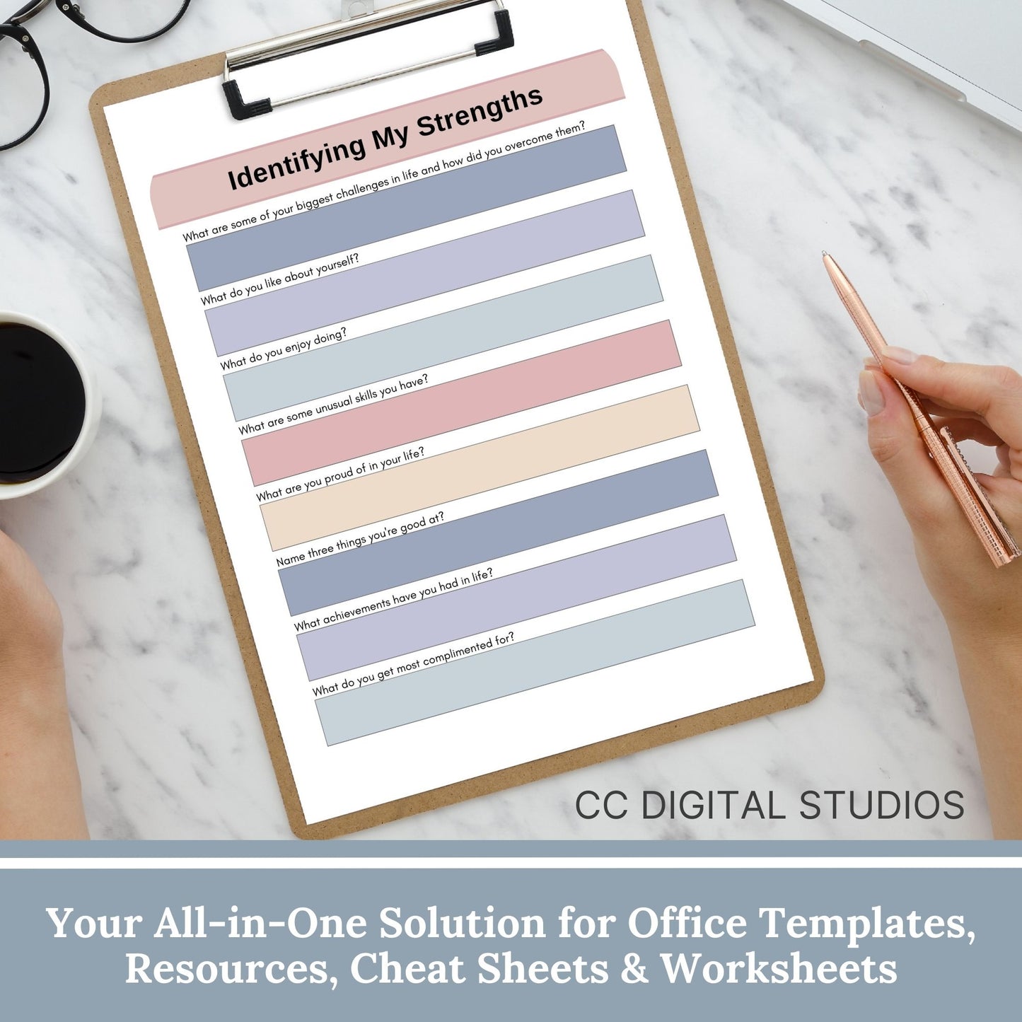 Inner Strength Worksheets - the perfect therapy resource for fostering personal growth! These therapy worksheets are designed to provide anxiety relief and enhance coping skills in a strengths-based approach.