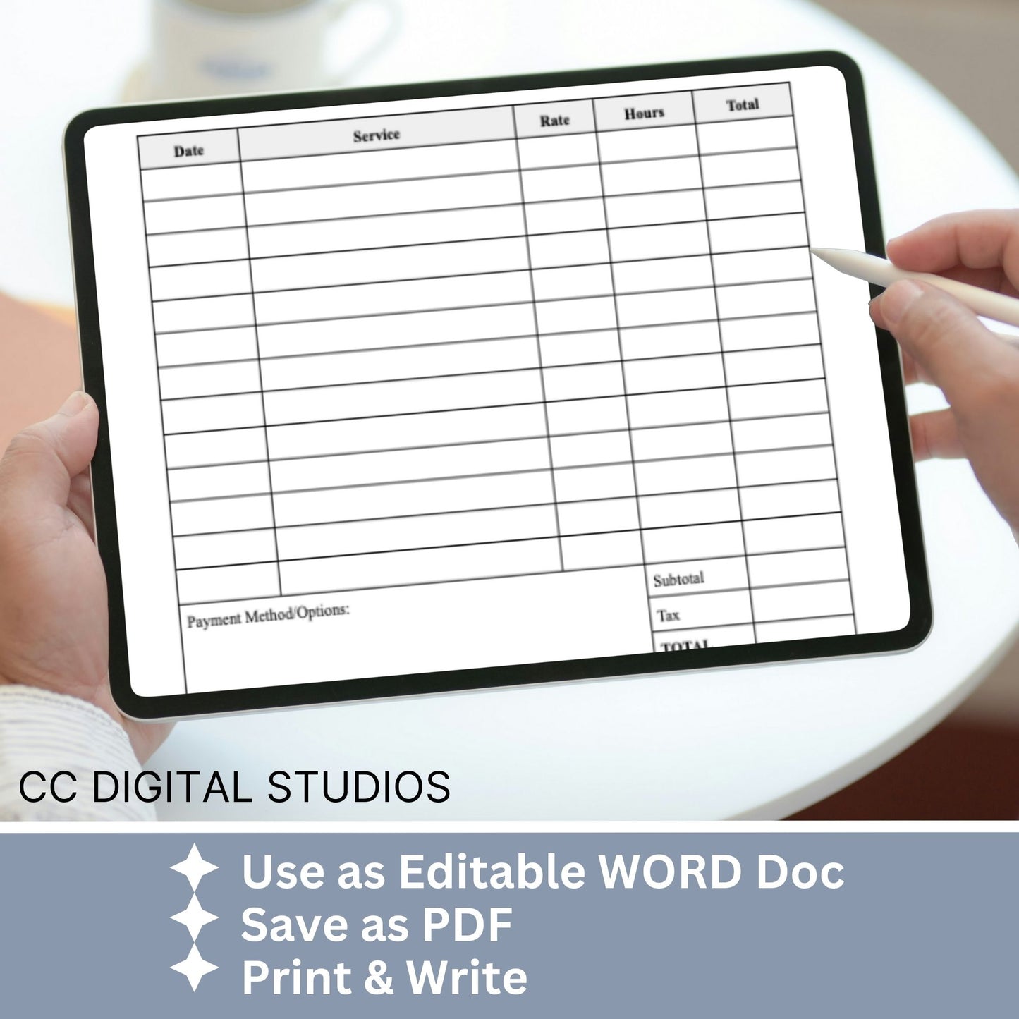 Invoice for billing in private practice. Impress your clients with clear, concise, and personalized therapist office invoice that reflect your professionalism and attention to detail.