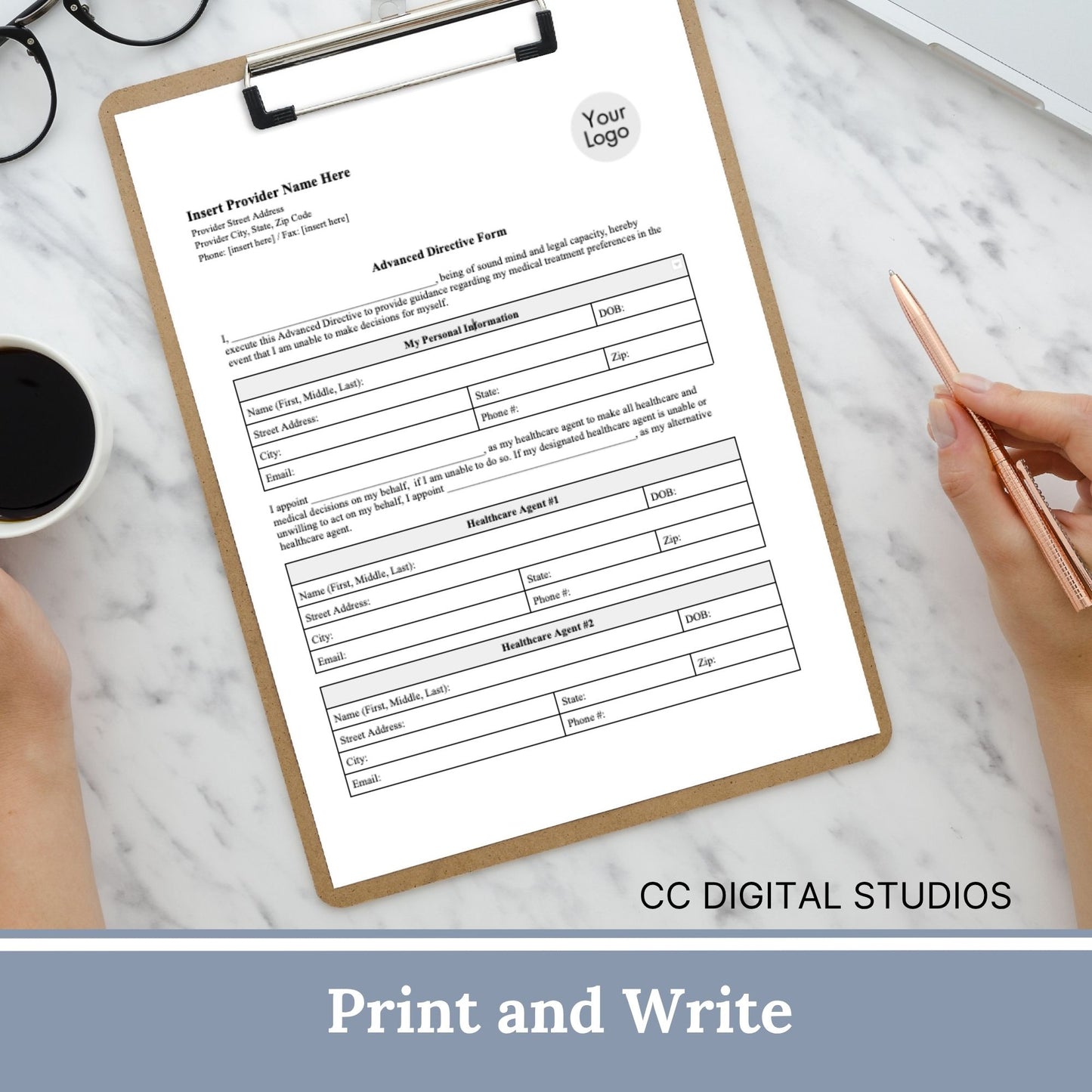 Medical Office Policy Consents Legal Forms - Google Doc