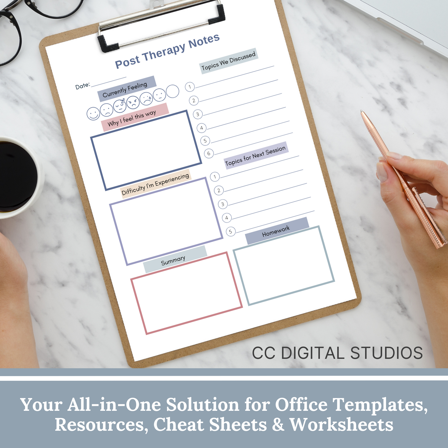 This post therapy session log helps you remember what was shared in your counseling sessions. Stay organized with the therapy session log and gain valuable insights. Therapy Overview, Therapy Planner, Therapy Session Log
