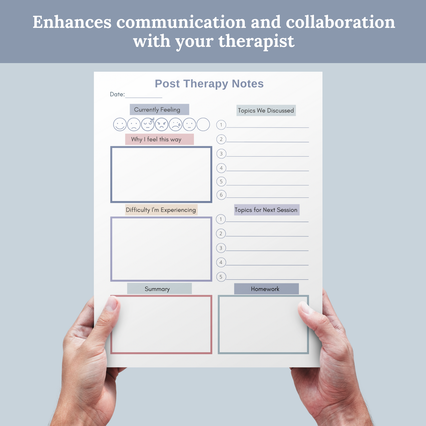 This post therapy session log helps you remember what was shared in your counseling sessions. Stay organized with the therapy session log and gain valuable insights. Therapy Overview, Therapy Planner, Therapy Session Log