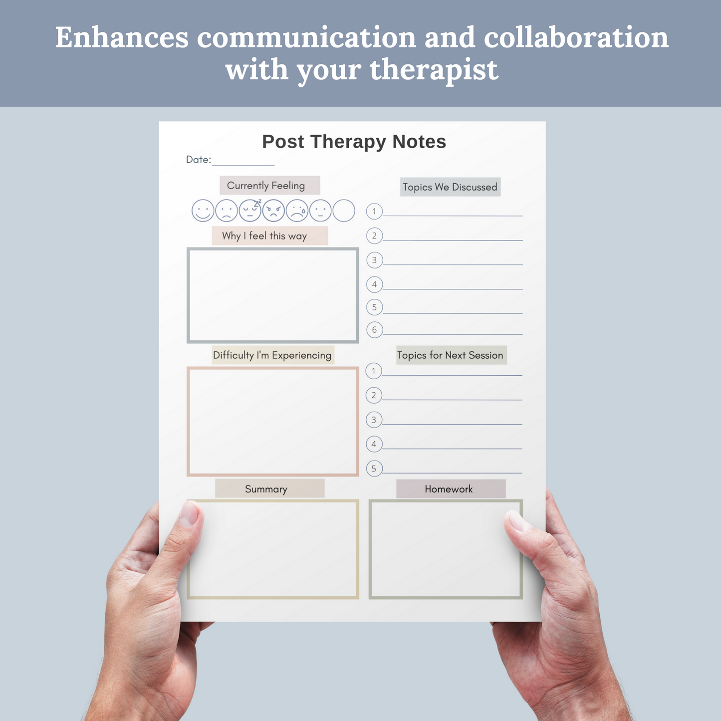 This post therapy session log helps you remember what was shared in your counseling sessions. Stay organized with the therapy session log and gain valuable insights. Therapy Overview, Therapy Planner, Therapy Session Log