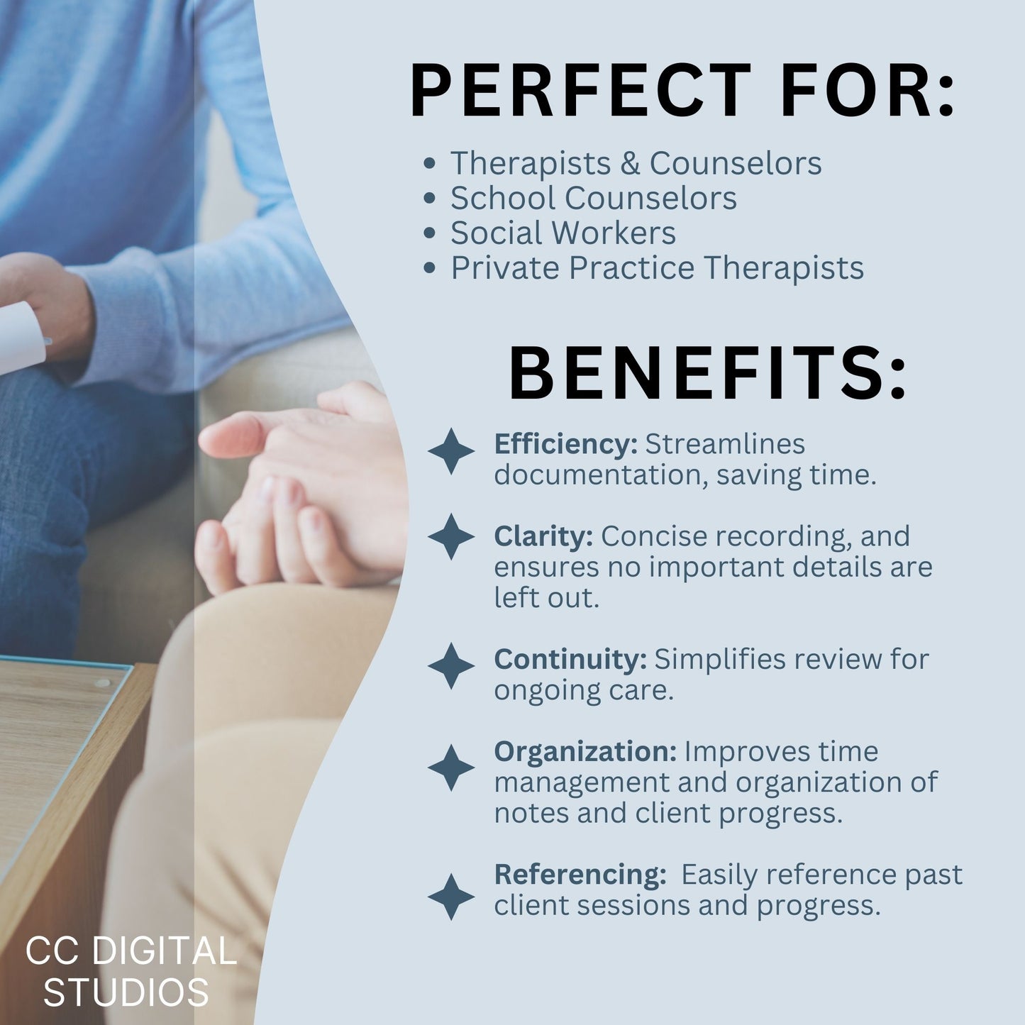 Progress note template, perfect for your therapy notes. This fully editable counseling template is designed specifically for therapists, psychologists, social workers, and counselors working in the field of mental health.