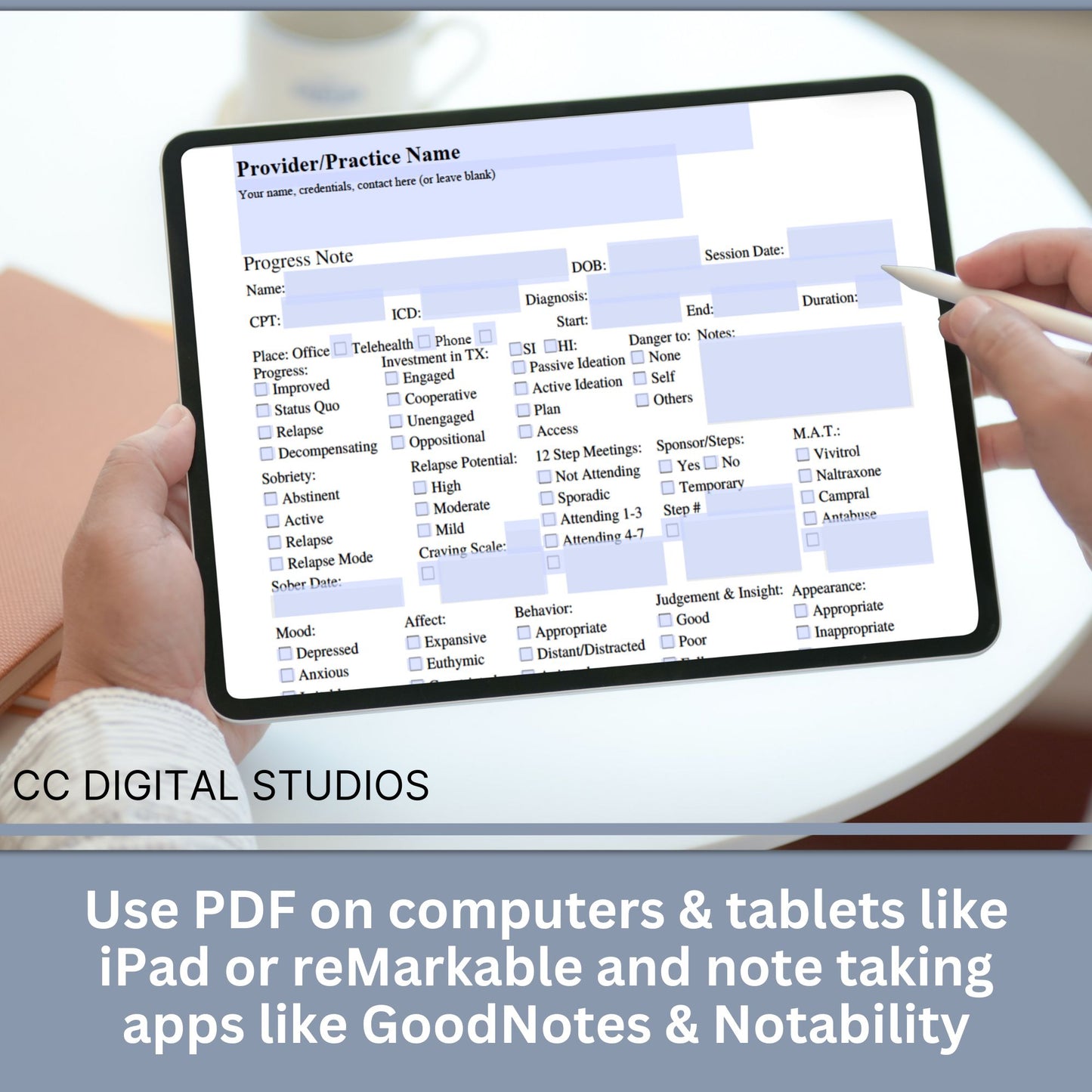 Progress note template specifically for addiction counselors. Therapist paperwork made easy with our fillable template. Addiction Counselor Progress Note, Client Progress Note Template, Substance Use Progress Note, Substance Use Counselor