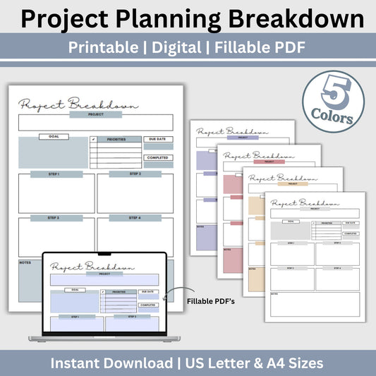 Project Breakdown Worksheet