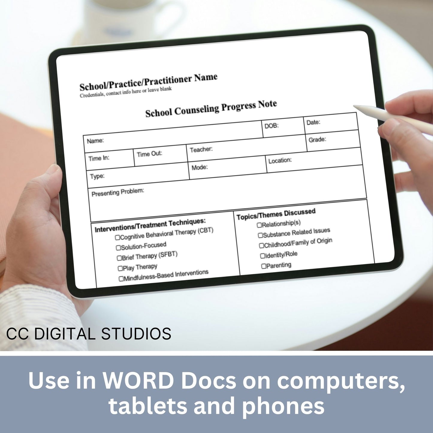 School Counseling Progress Note, a vital tool designed specifically for school counselors, school psychologists, and school social workers, School Counseling Resources, School Social Worker, Therapy Notes