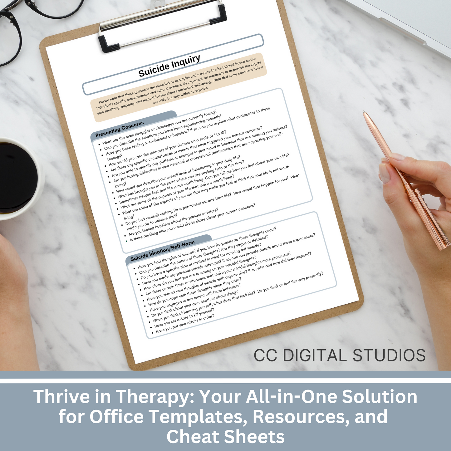 200+ questions for suicide inquiry and self harm assessment. This crisis intervention therapy cheat sheet is a comprehensive tool to help you to feel prepared when dealing with self harm and suicidal tendencies.