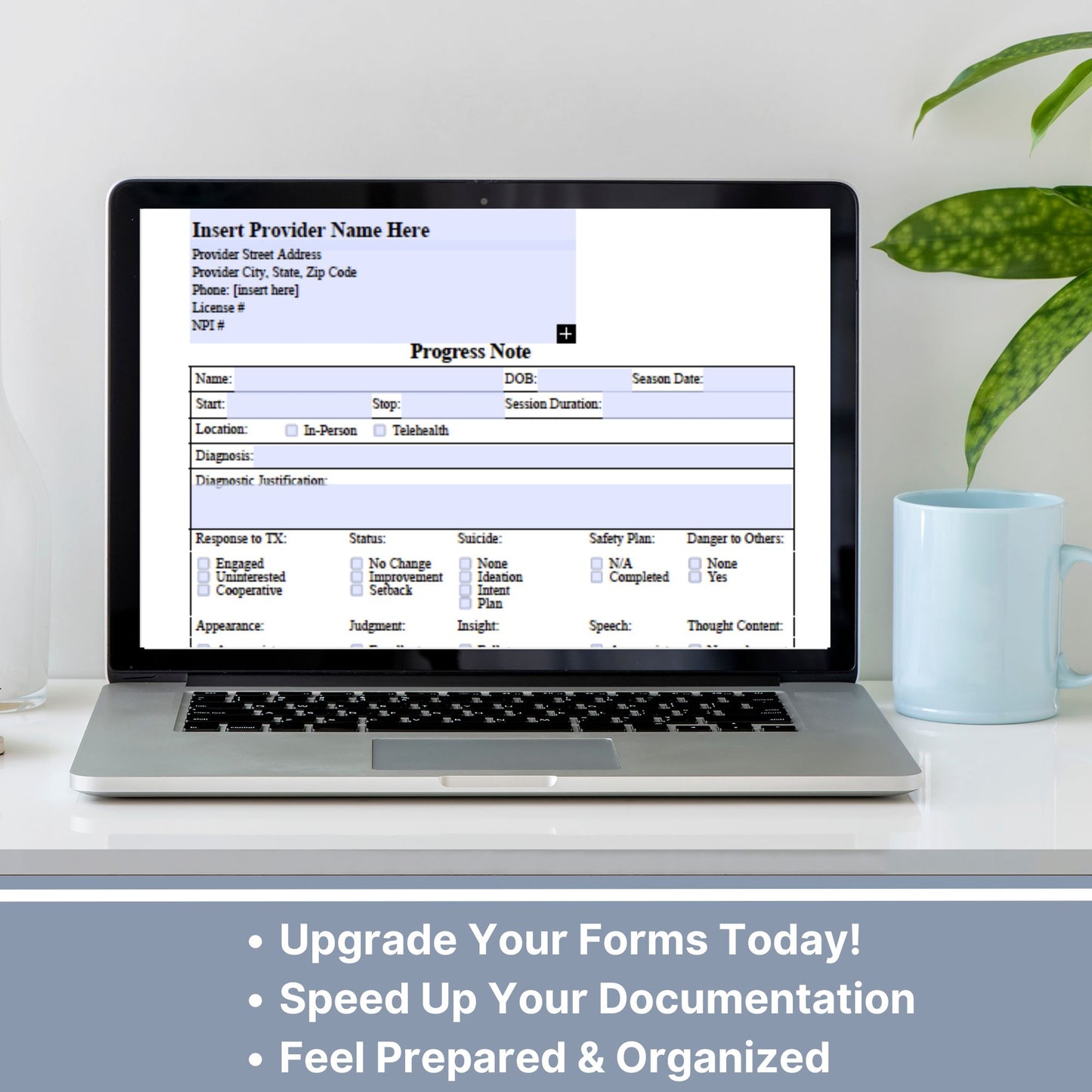Counseling Forms & Policy Consents Bundle, Therapy Notes for Private Practice, Therapist Office Policies and Consents, PDF and WORD Docs. 18 essential forms, progress notes, treatment plans, biopsychosocial assessments, and client intake forms.