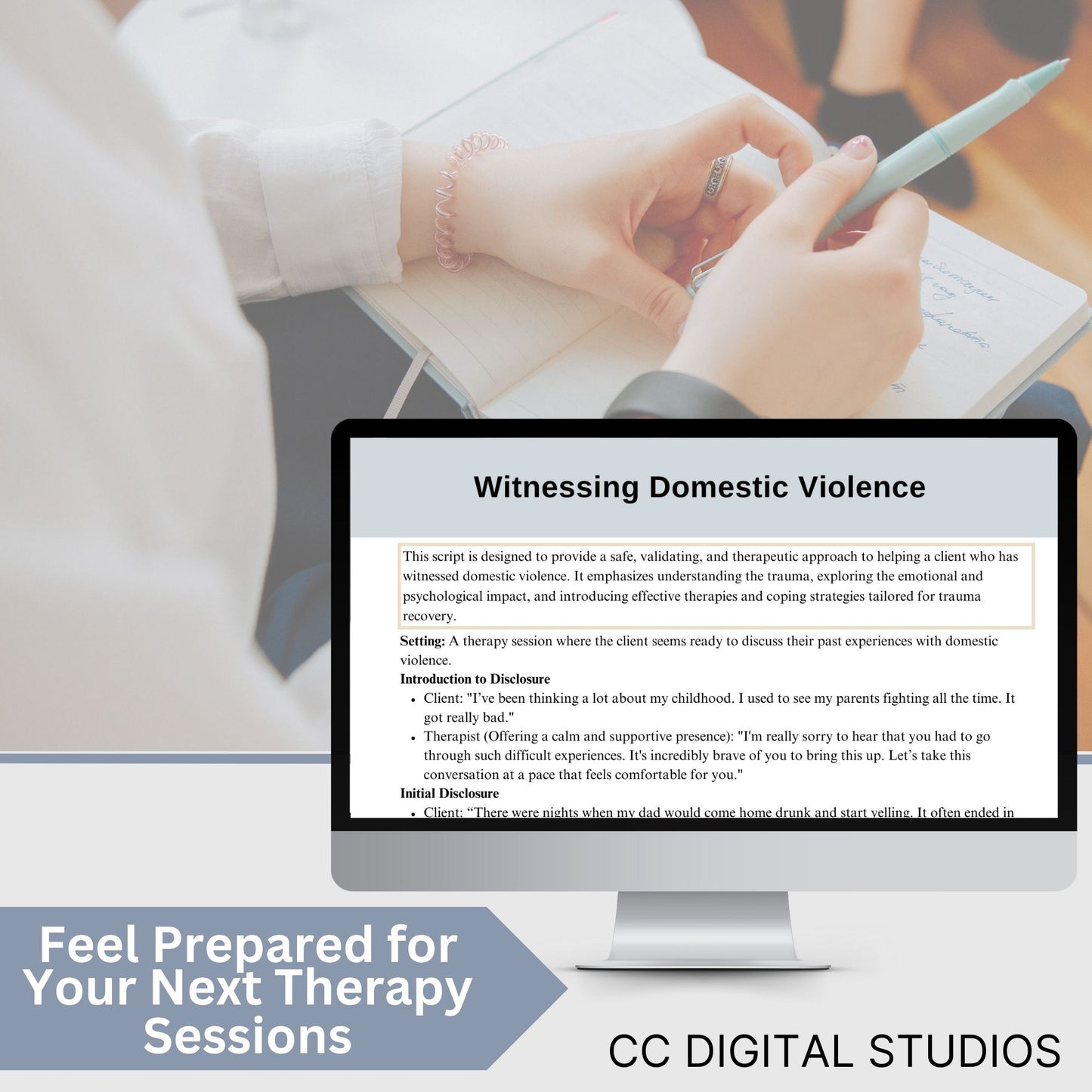 Trauma therapy scripts and tips. Unlock the full potential of your therapeutic practice with our comprehensive 53 page Mental Health Therapy Scripts, covering 23 trauma focused therapy sessions.