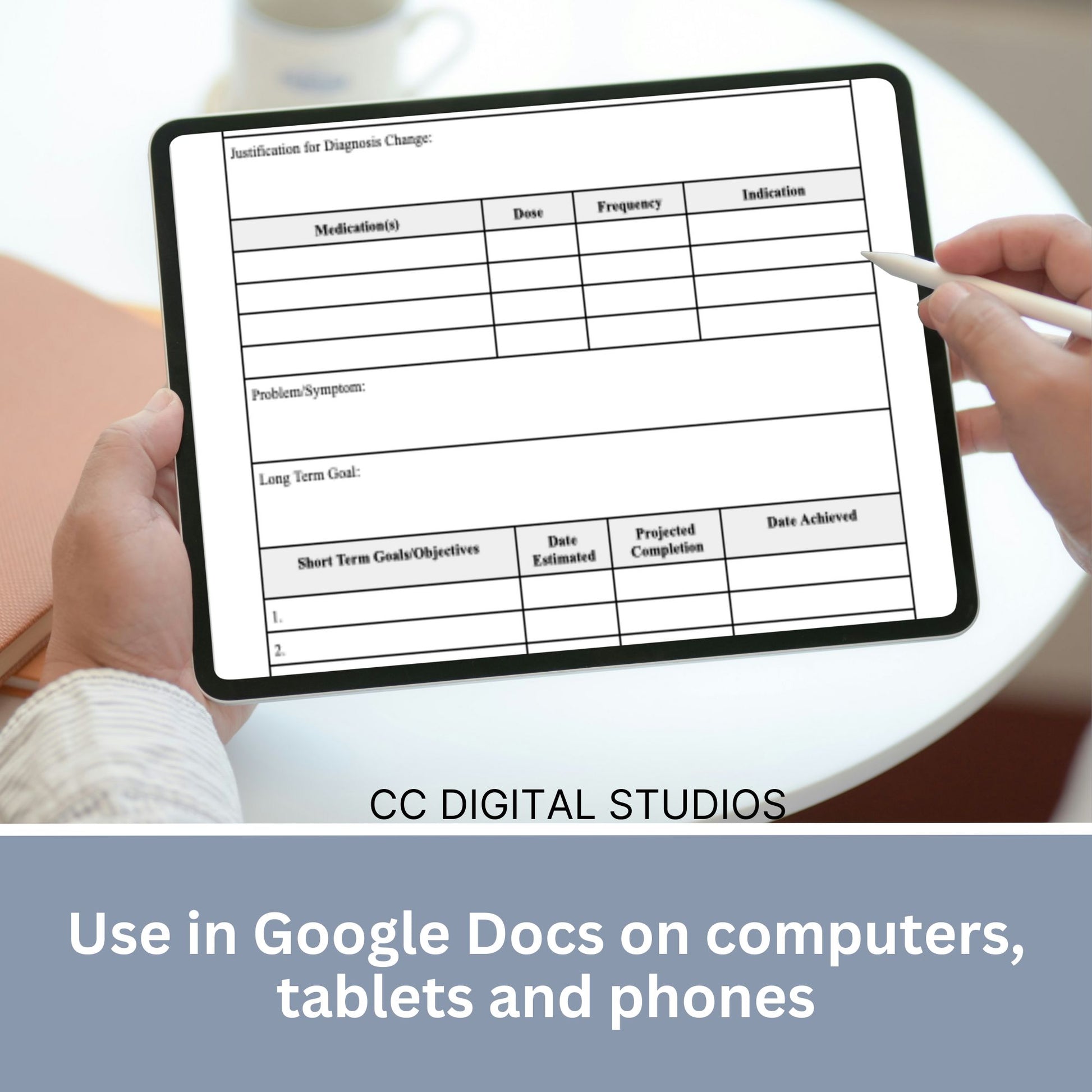 Treatment Plan Template, a fully editable Google Doc designed to optimize your private practice or counseling office. This form empowers therapists to streamline their documentation process with efficient therapy notes.