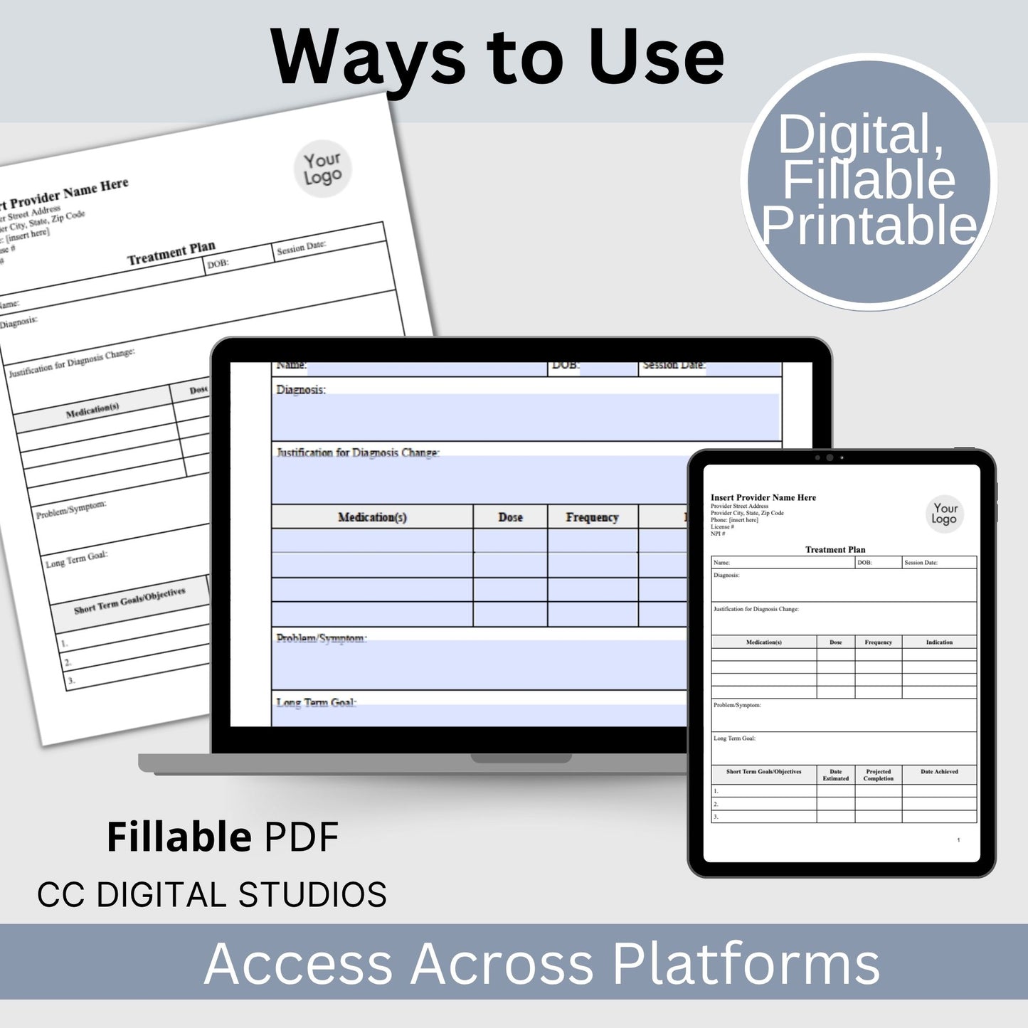 Treatment Plan Template: Streamline Your Therapy Documentation