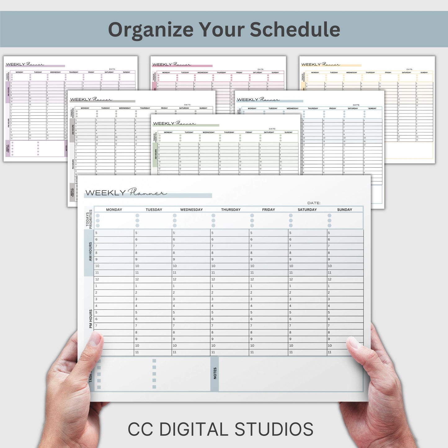 Weekly Planner: Boost Productivity and Stay Organized