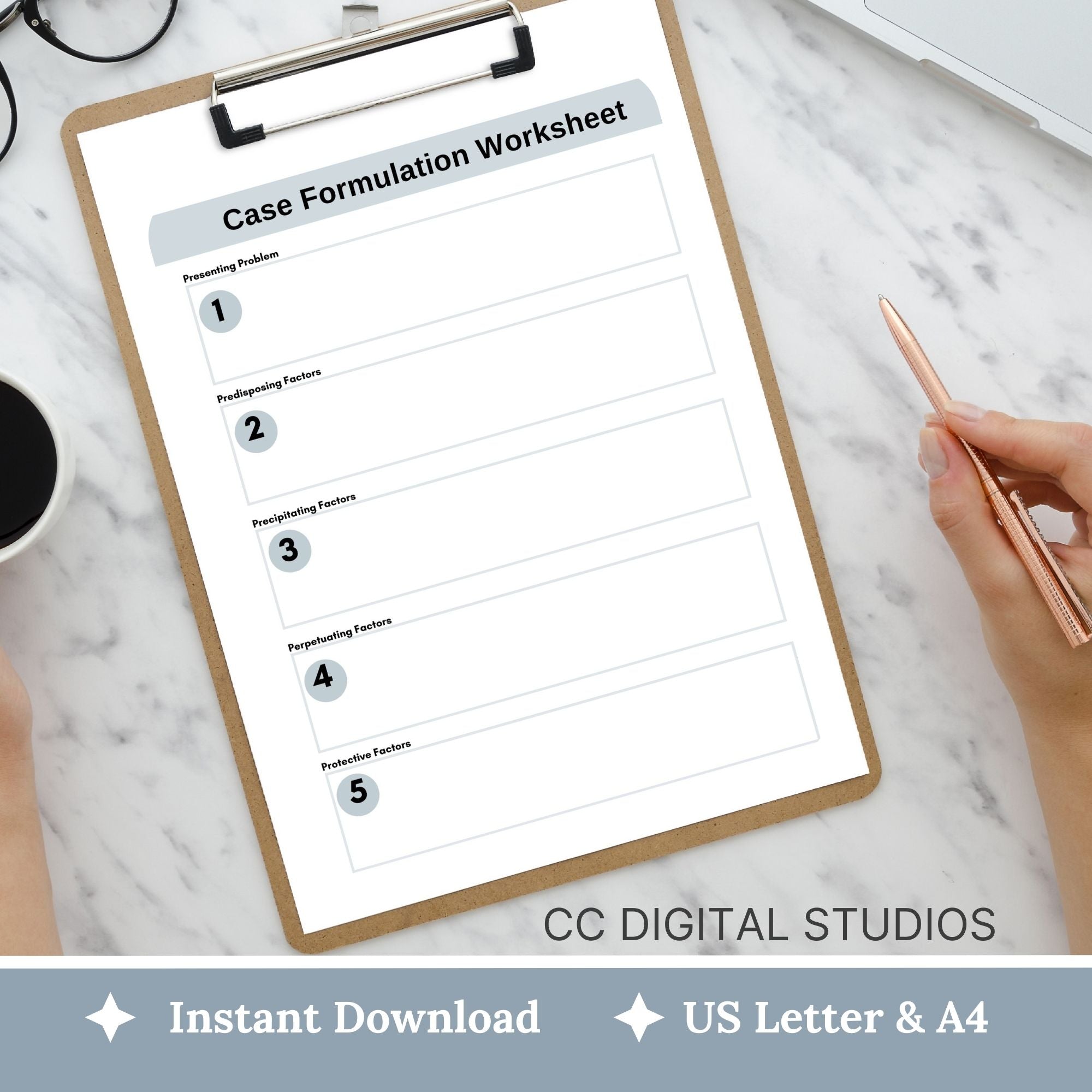 6p Case Formulation Case Formulation Worksheets: Empowerment with the 5 P's Framework ...
