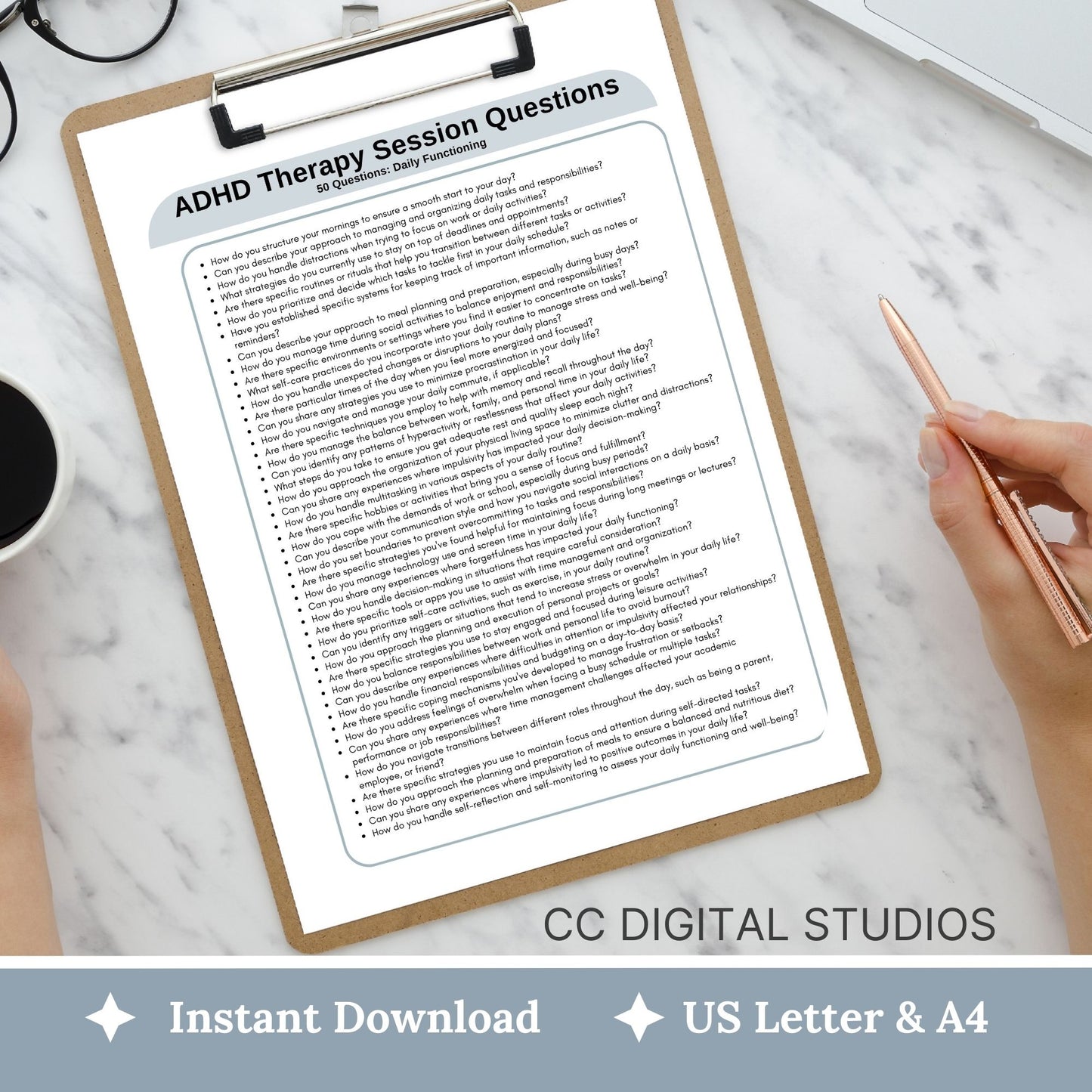 A collection of 750 questions, along with essential tips for therapist to provide their clients and do's and don'ts, this resource is a valuable addition to any therapist's office.  Helpful reference sheets for school counselors social workers