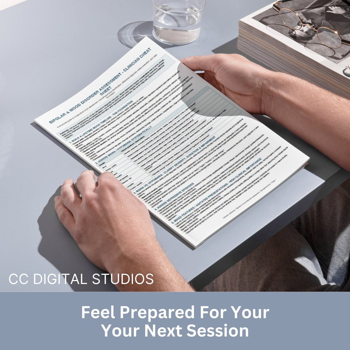Bipolar Disorder Assessment Cheat Sheet for Clinicians, Mood Disorder Reference