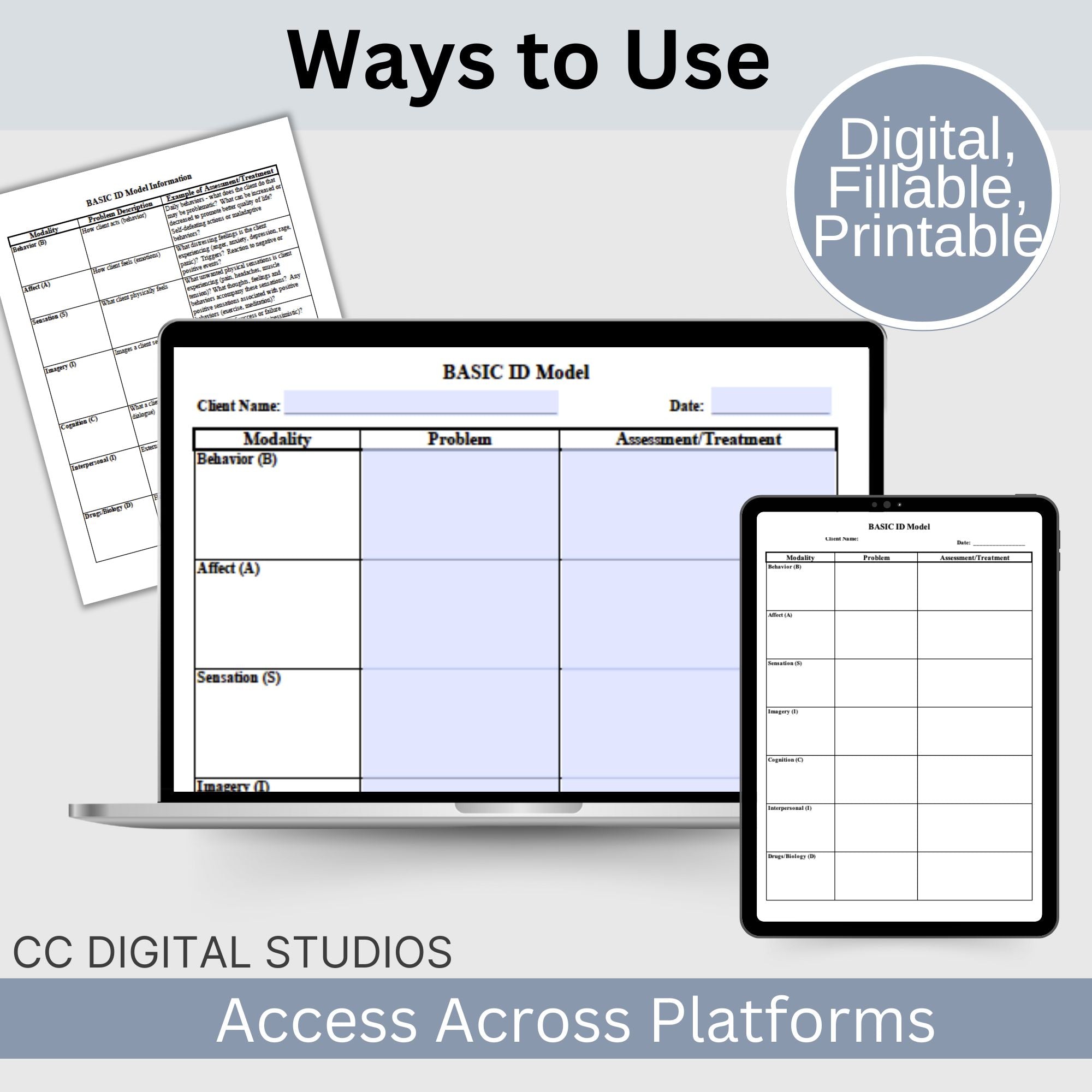 The BASIC ID Model in CBT: Enhancing Therapy Goals – CCDigitalStudios