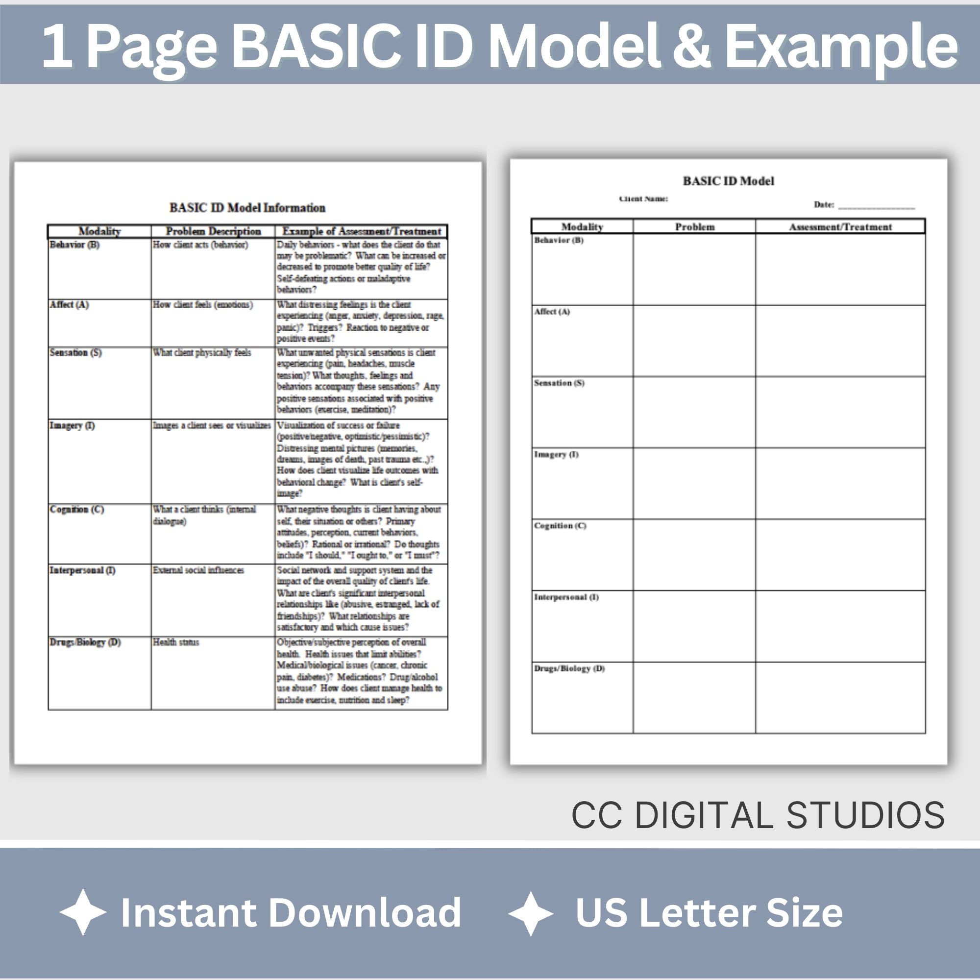 The BASIC ID Model in CBT: Enhancing Therapy Goals – CCDigitalStudios