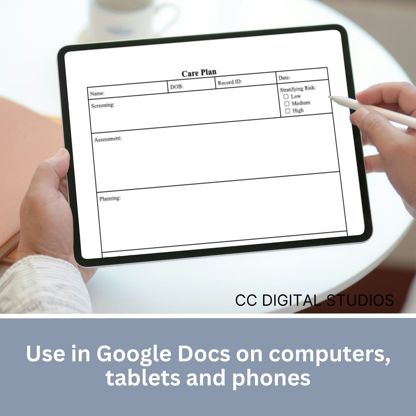 Care Plan template for case managers, school counselors, and social workers, this user-friendly template streamlines the process of recording care plans effortlessly. School social worker, psychotherapy, therapy resource.