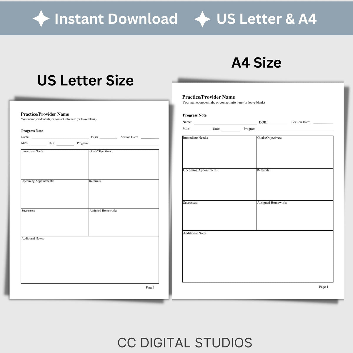 Case Management Template for Progress Notes: Streamline Documentation ...