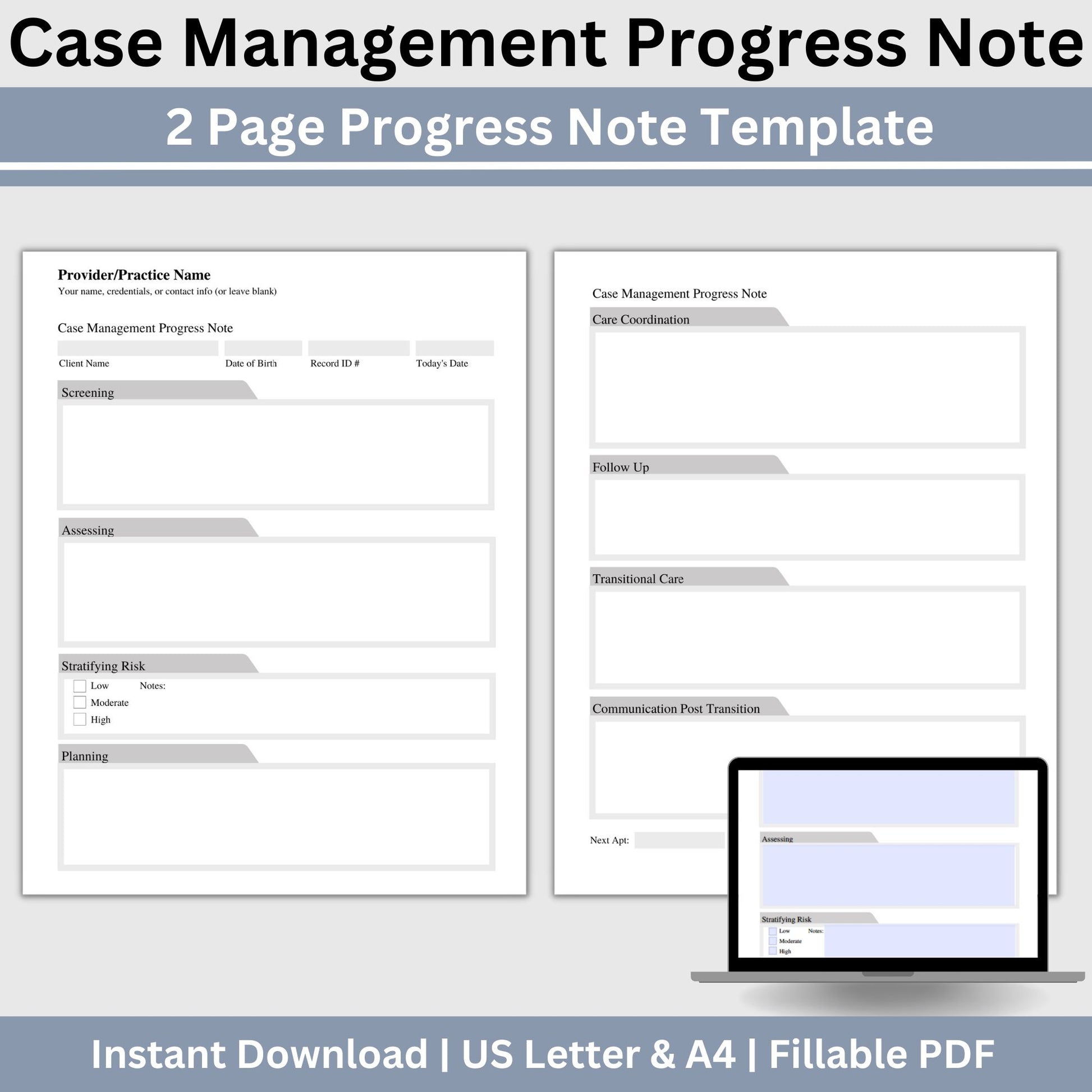 Case Management Template for Progress Notes. Tailored for case managers, school counselors, and social workers, this user-friendly template streamlines the process of recording progress notes effortlessly.