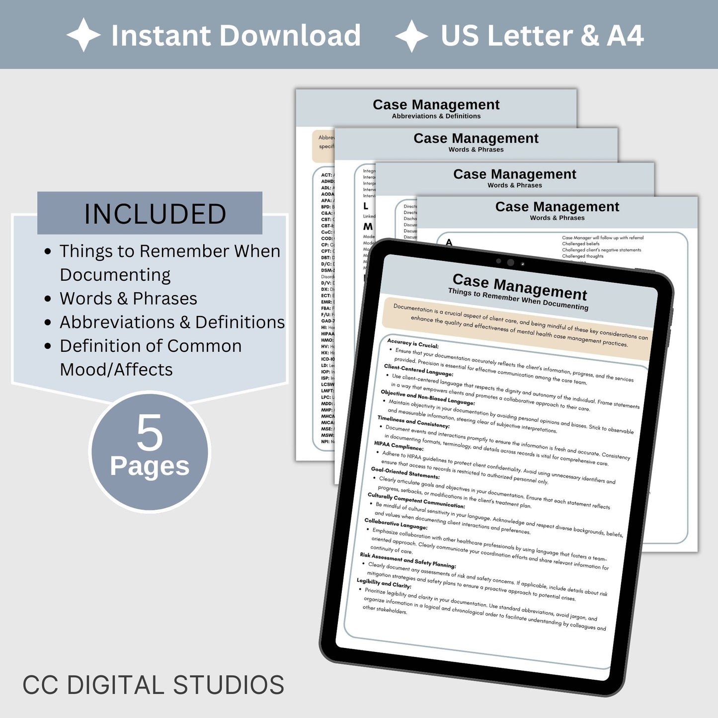 Case Management Cheat Sheets. Progress notes quicker to complete with words and phrases that can be copied and pasted right into case manager notes. Reference sheet perfect for school social worker, school counselor, therapist, students and more.