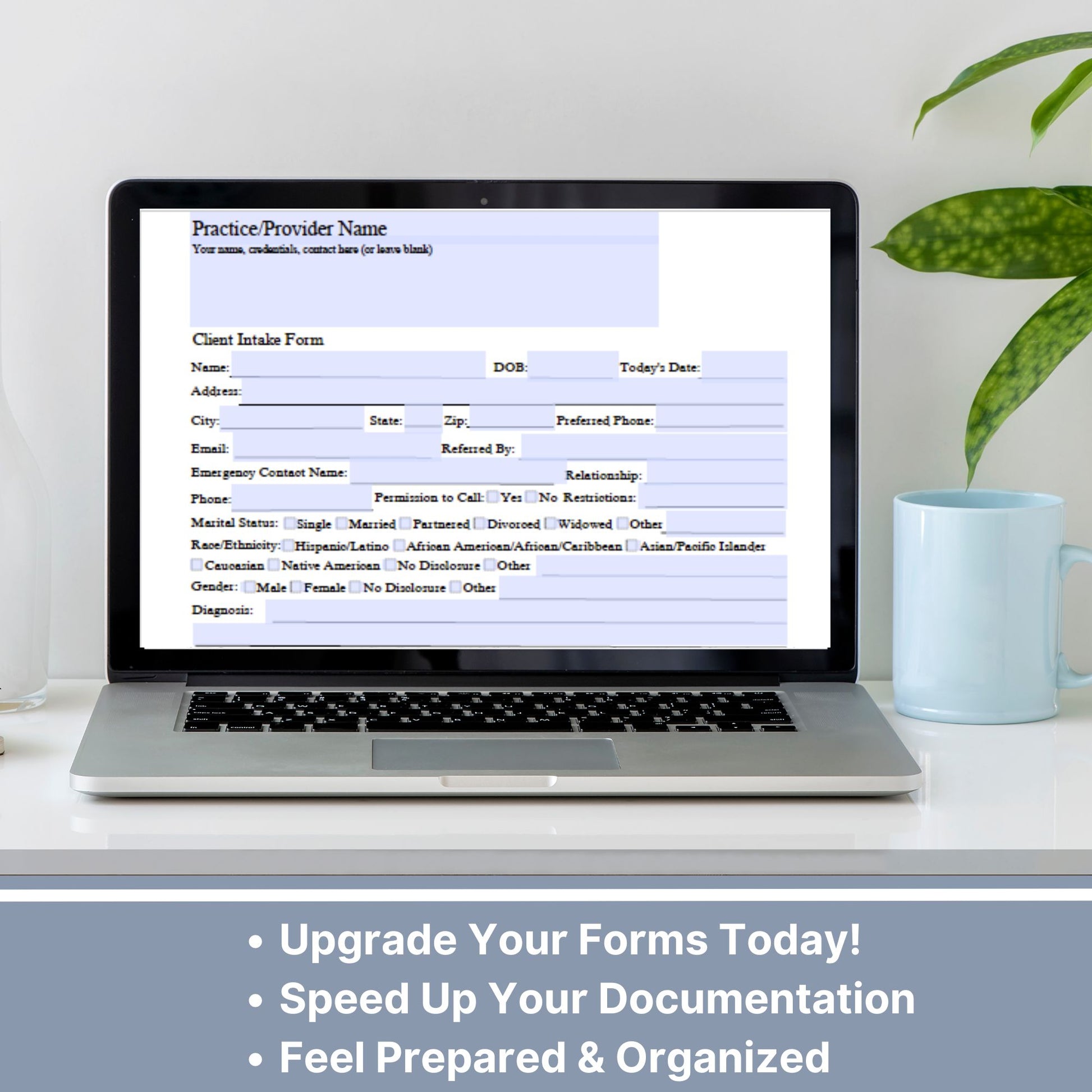 Therapy Notes & Office Policies BUNDLE, Google Doc, Fillable PDF, Progress Notes, Client Intake, Consents, Private Practice Counseling Forms. 21 forms designed to streamline and organize your client records. Perfect for mental health professionals