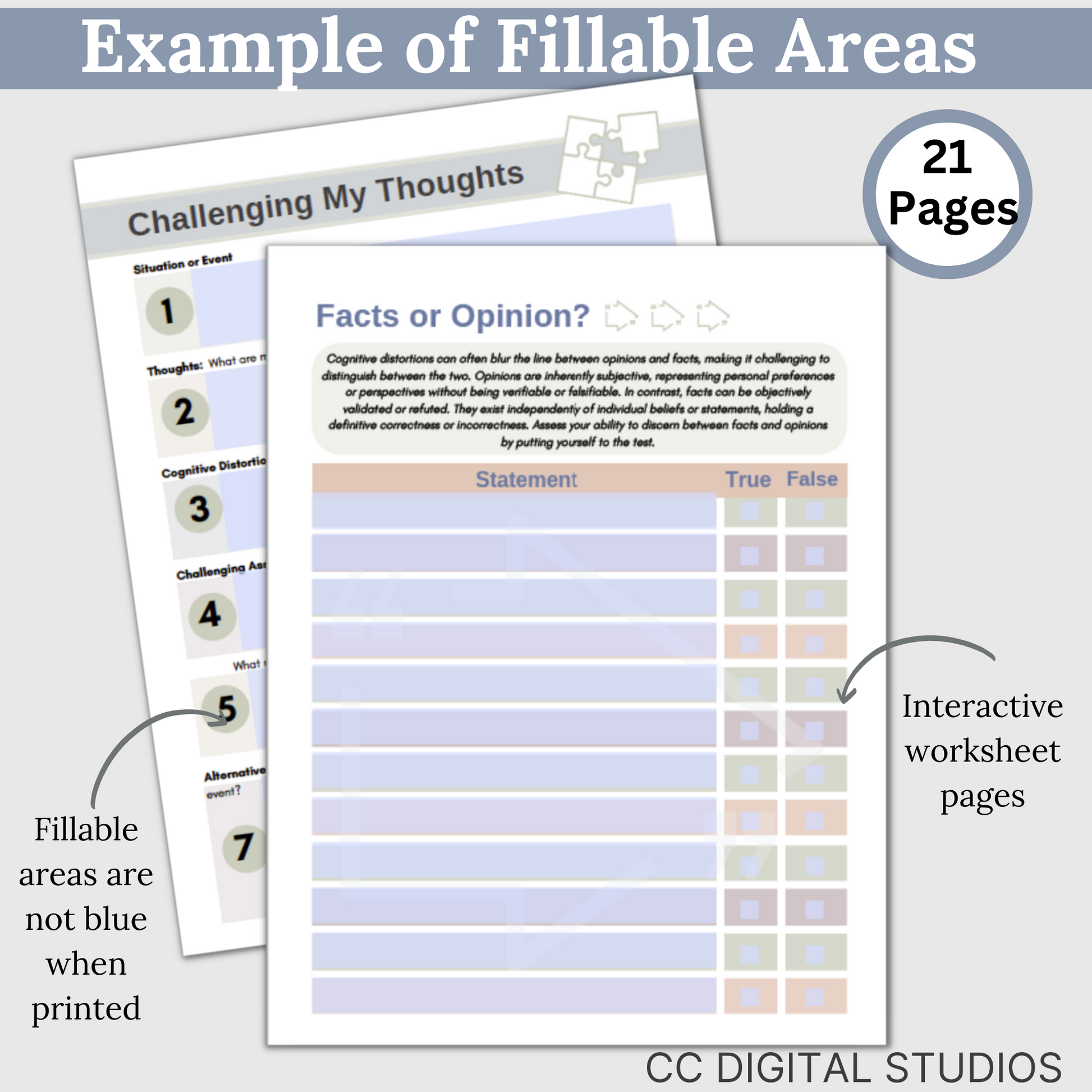 cognitive distortion therapy worksheets are designed to help you gain insight into and challenge your thinking patterns.  Crafted to guide you through the process of identifying and addressing specific cognitive distortions