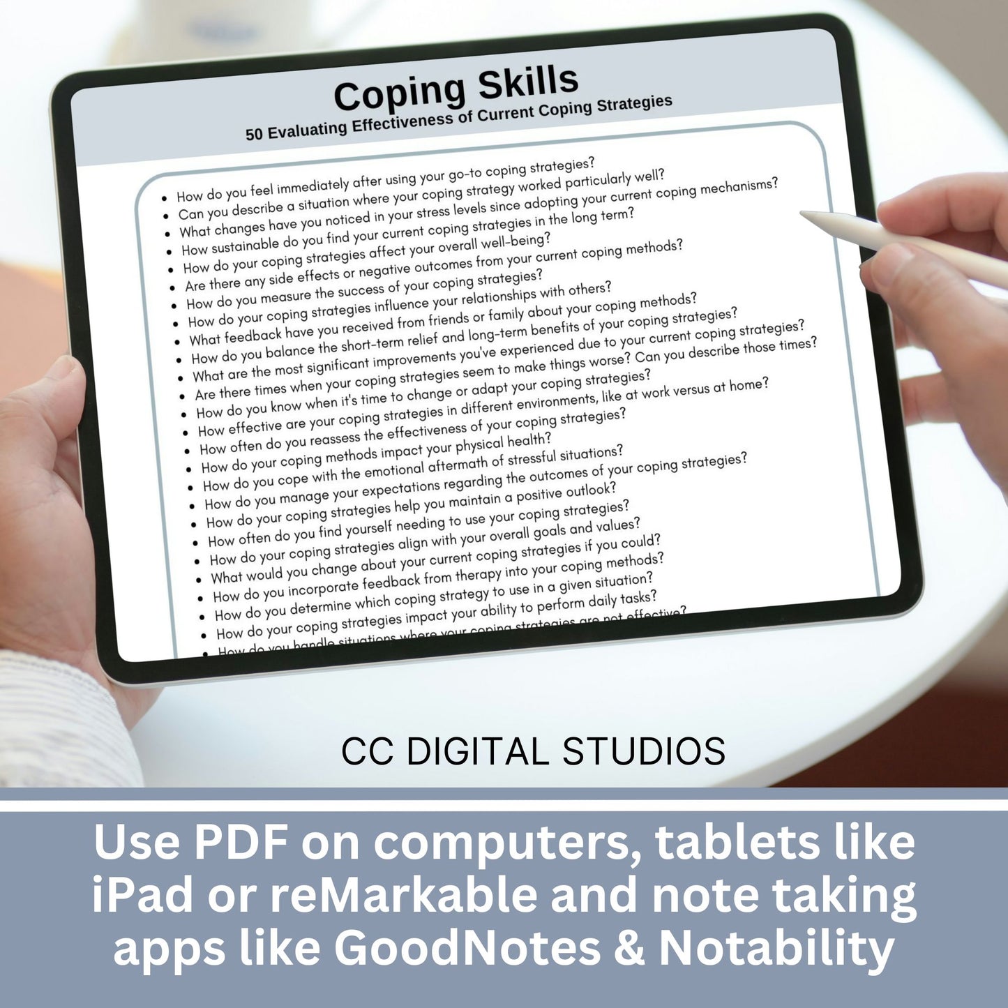 1,050 Coping Skills Therapy Questions. Perfect for mental health professionals, these questions cover a wide range of scenarios to help clients manage stress, anxiety, and emotional regulation.