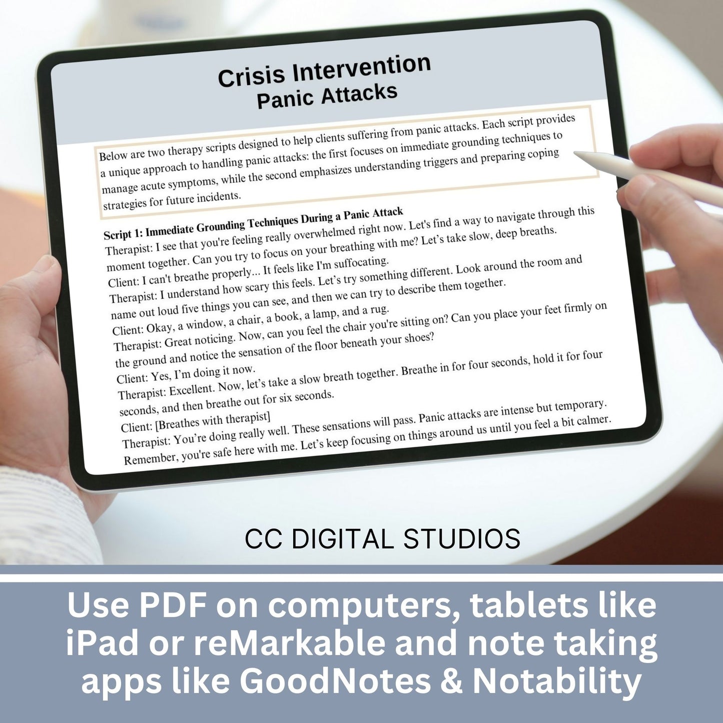 Crisis Intervention & Suicide Assessment Therapist Planner Bundle:  Essential Counseling Tools