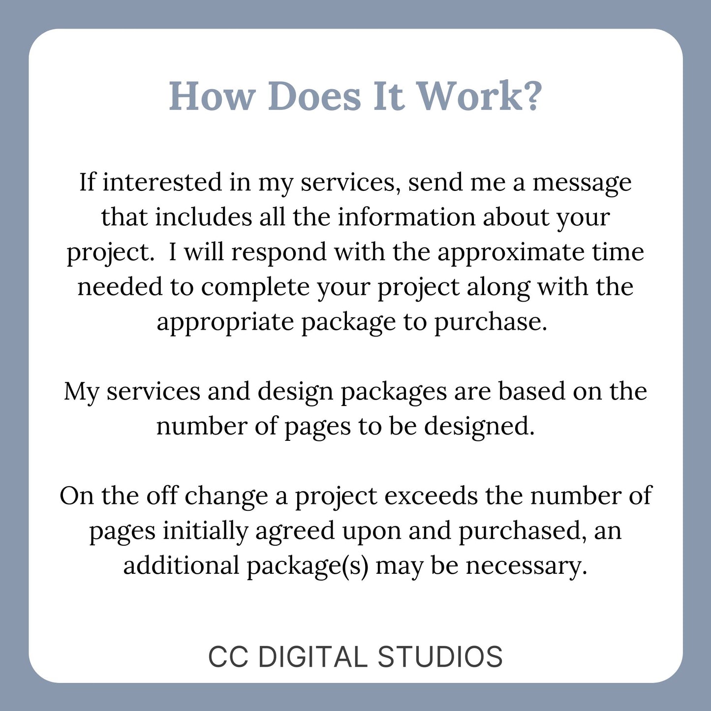 Custom Template Design:  Single Page