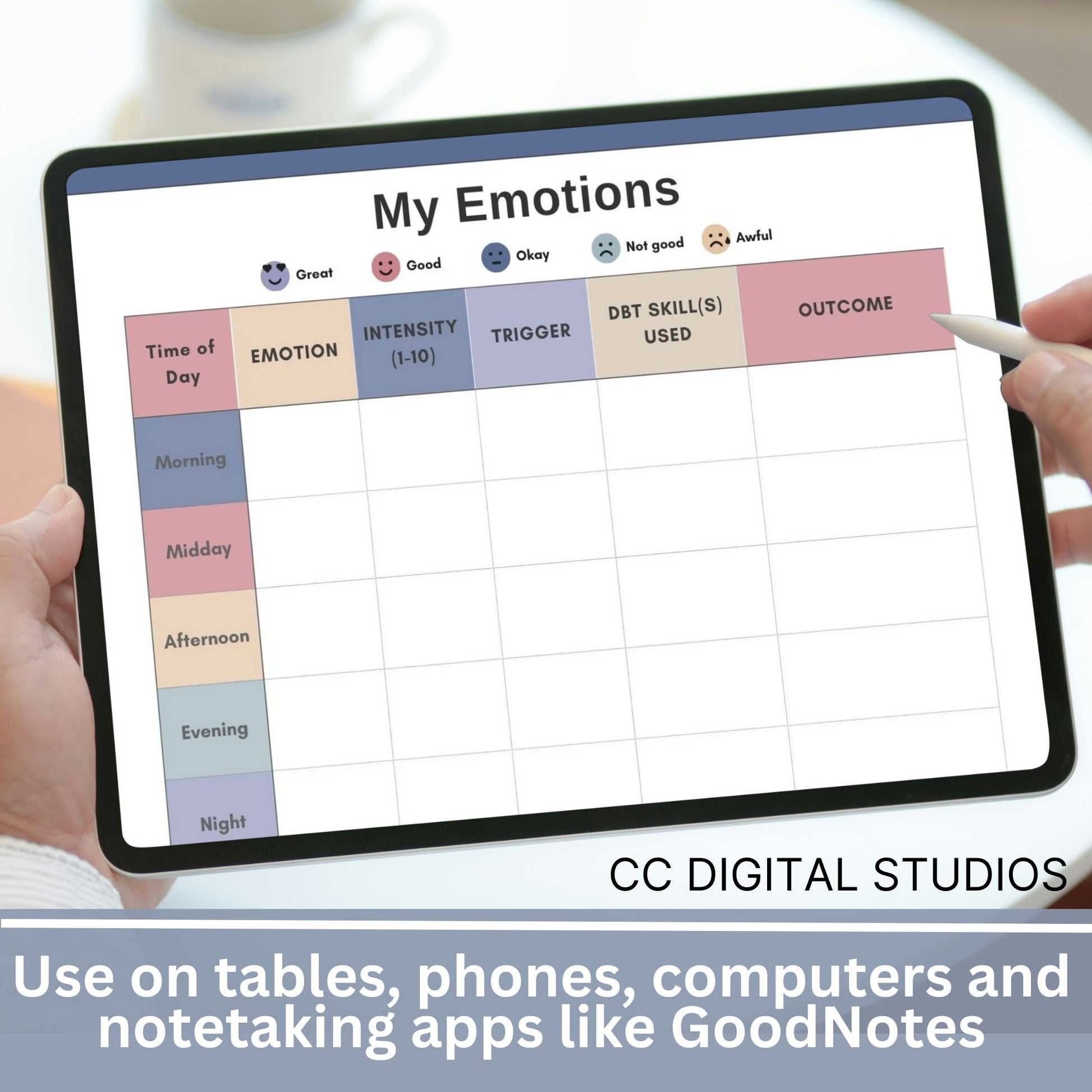 DBT skills worksheets, designed for mental health professionals and individuals seeking effective coping strategies. Practical DBT cheat sheets and skills diary to track progress in Dialectical Behavior Therapy. 