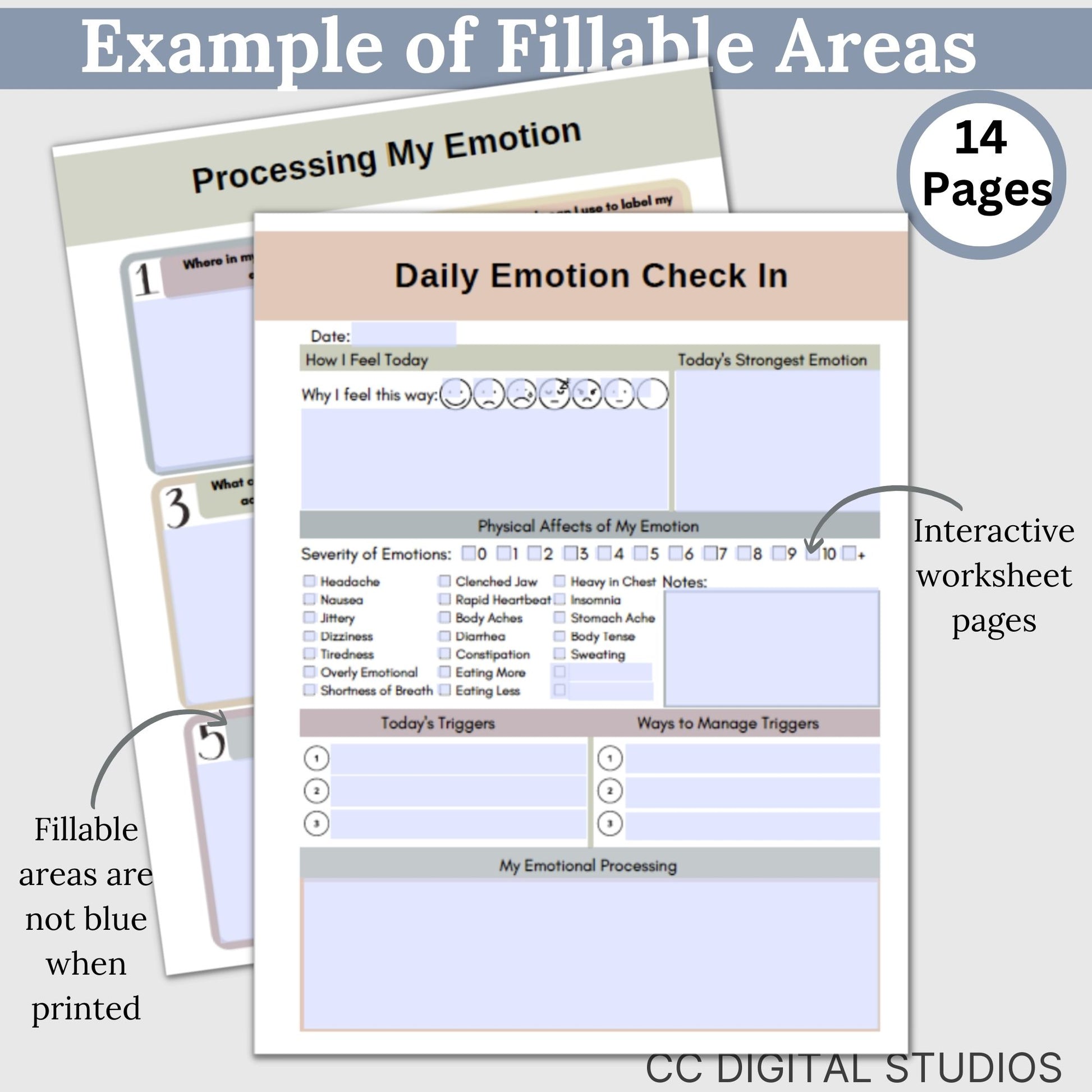 emotion wheel and therapy worksheets for personal growth and client support. Perfect for therapists, school counselors, and individuals, these tools include a FREE feelings wheels, 11 pages of information & feelings lists and 3 worksheets.