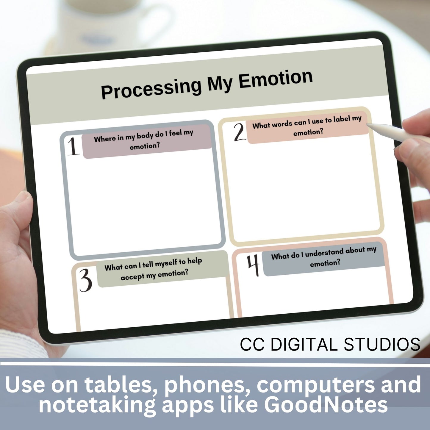 emotion wheel and therapy worksheets for personal growth and client support. Perfect for therapists, school counselors, and individuals, these tools include a FREE feelings wheels, 11 pages of information & feelings lists and 3 worksheets.