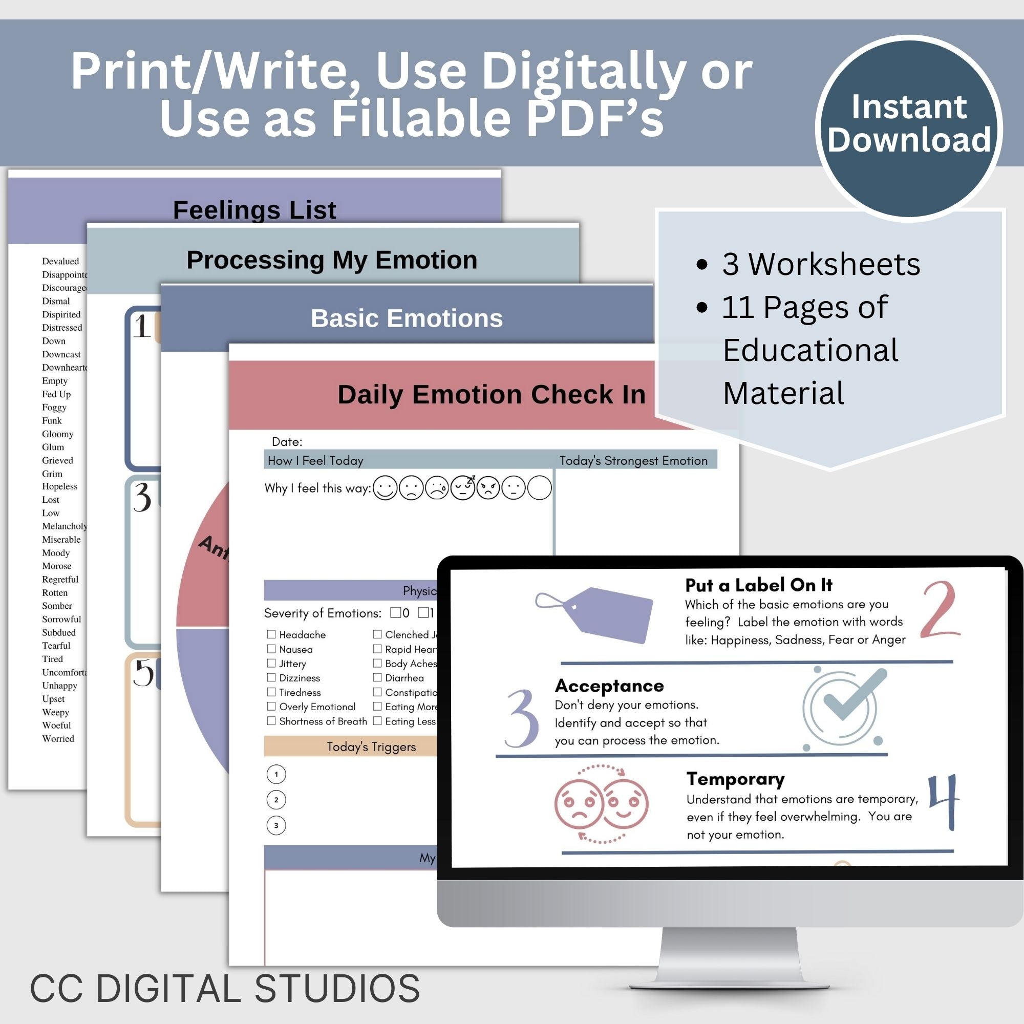 Collaborative Emotion Processing Emotion Processing Worksheets, Feelings Wheel, Emotion Wheel, Therapy ...